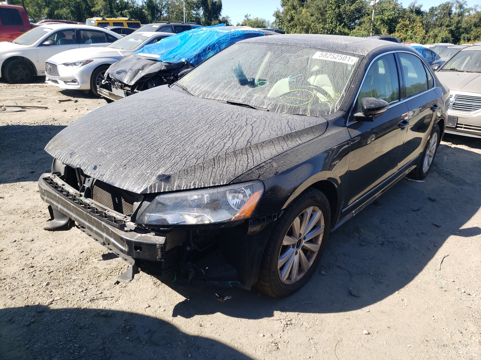Photo 2 from auction – 2012 VOLKSWAGEN PASSAT SEL with VIN 1VWCP7A34CC091106