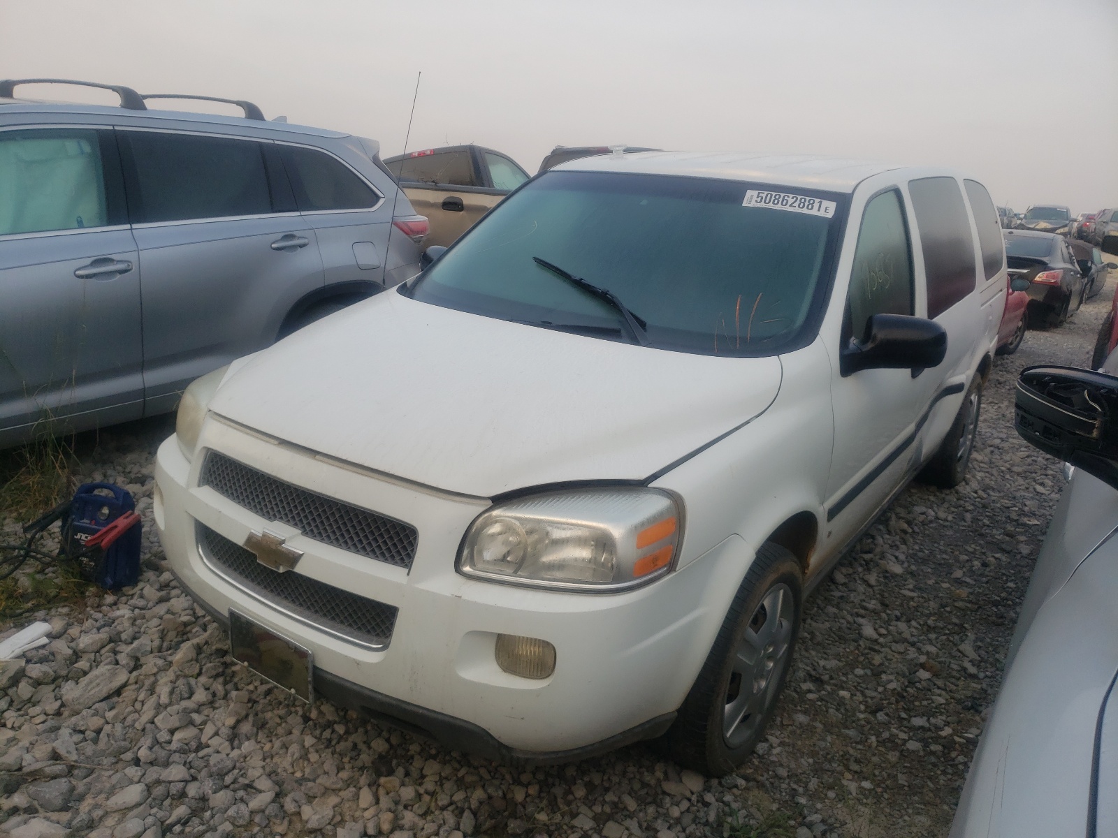 Photo 2 from auction – 2007 CHEVROLET UPLANDER L with VIN 1GNDV23107D152051
