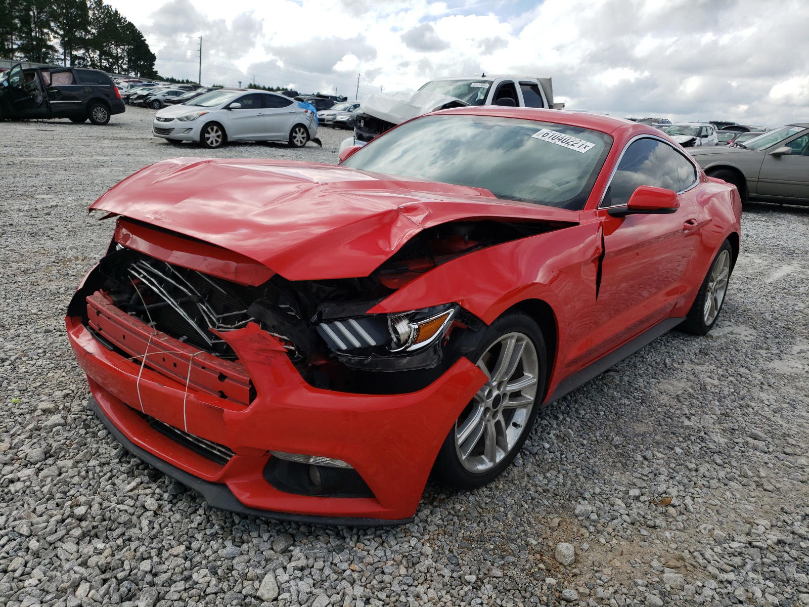 Photo 2 from auction – 2017 FORD MUSTANG with VIN 1FA6P8TH4H5280340