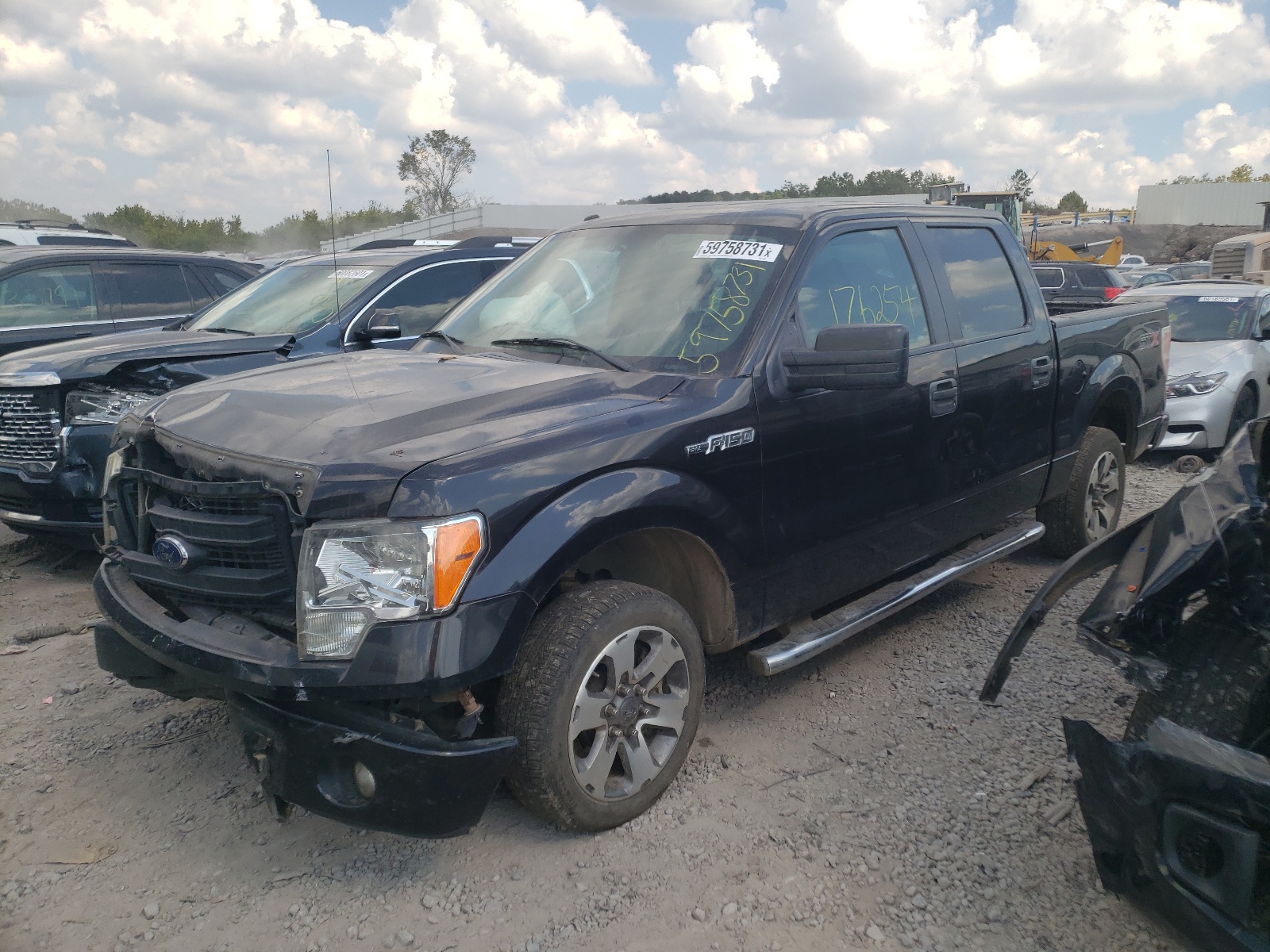 Photo 2 from auction – 2014 FORD F150 SUPER with VIN 1FTFW1CF6EKE25426