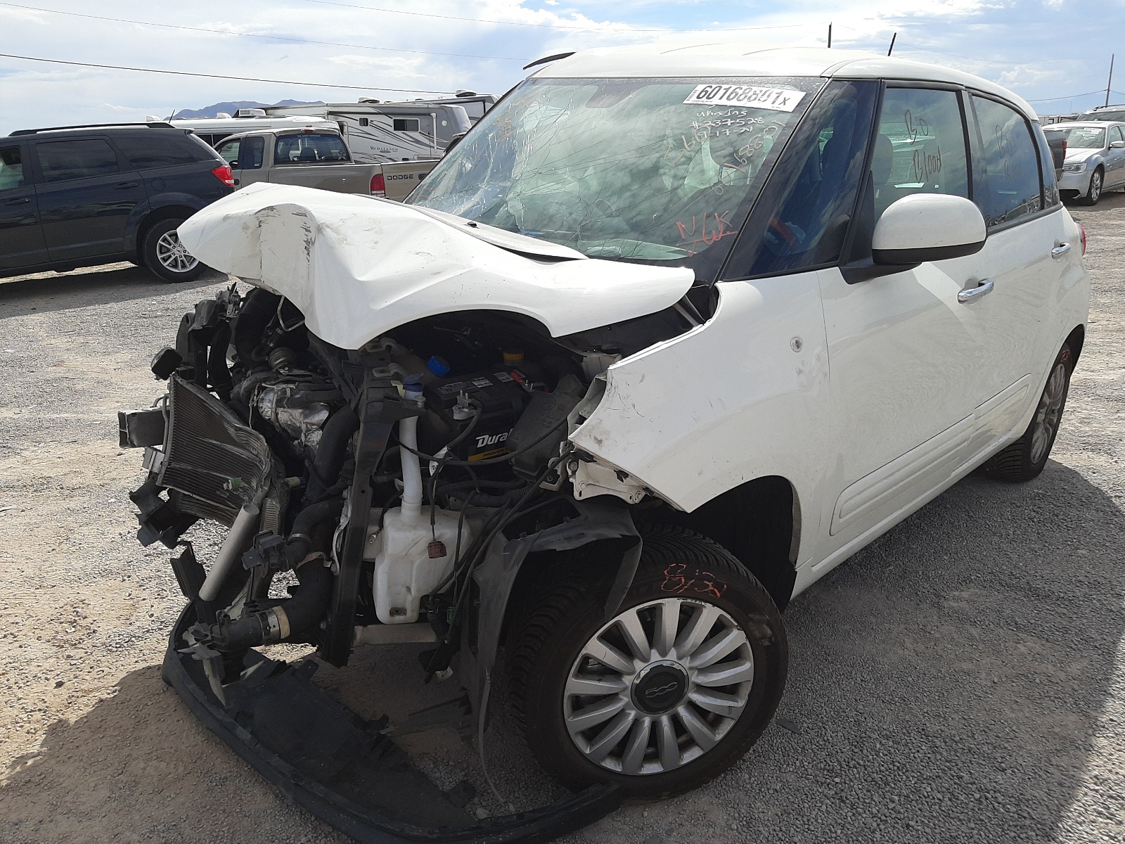 Photo 2 from auction – 2017 FIAT 500L POP with VIN ZFBCFAAH1HZ038546