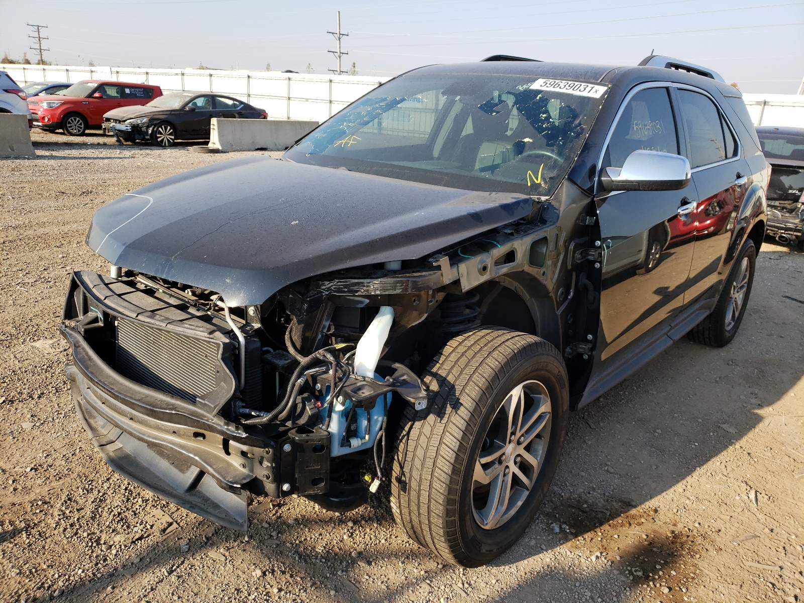 Photo 2 from auction – 2016 CHEVROLET EQUINOX LT with VIN 2GNALDEK6G6323734