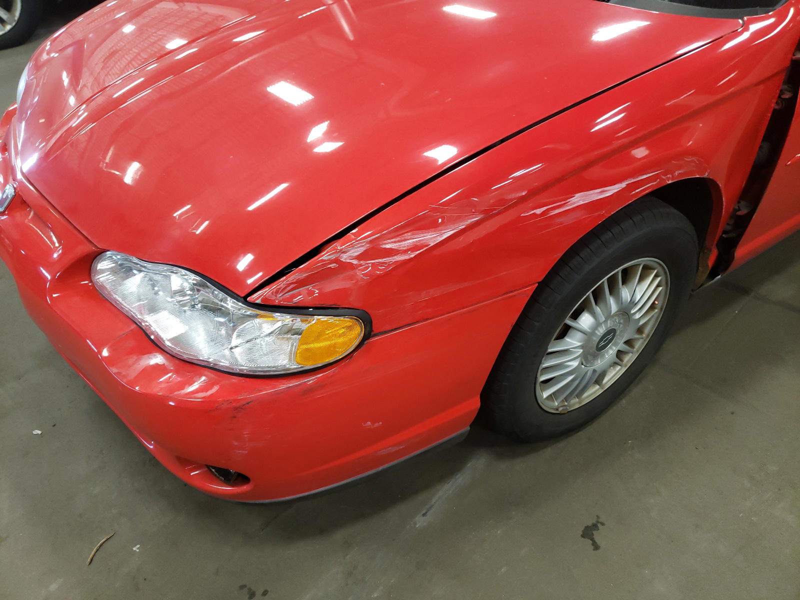 Photo 9 from auction – 2001 CHEVROLET MONTE CARL with VIN 2G1WW12E419279024