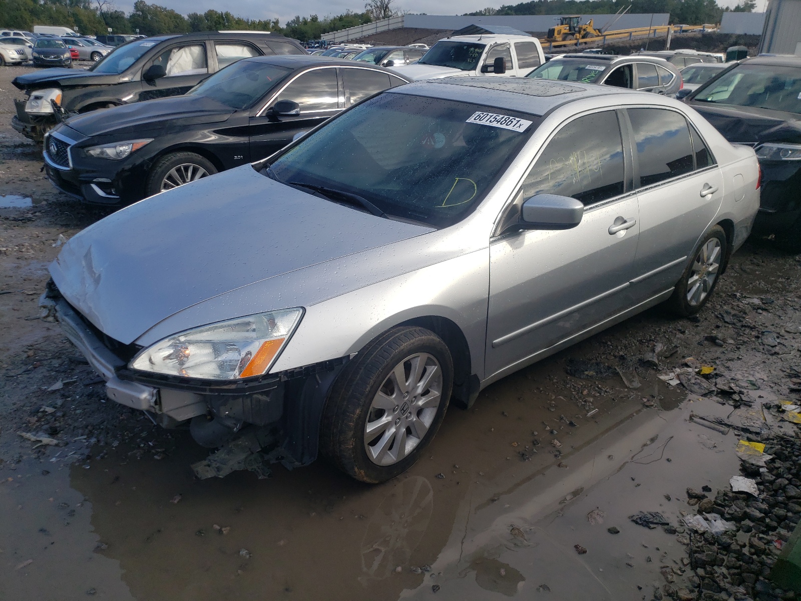 Photo 2 from auction – 2007 HONDA ACCORD EX with VIN 1HGCM66547A040675