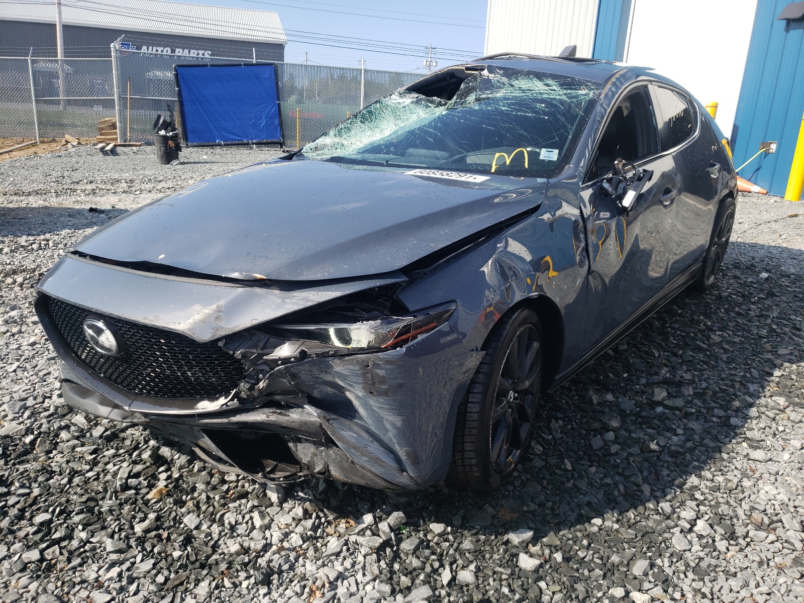Photo 2 from auction – 2020 MAZDA 3 PREFERRE with VIN JM1BPBMM6L1148391