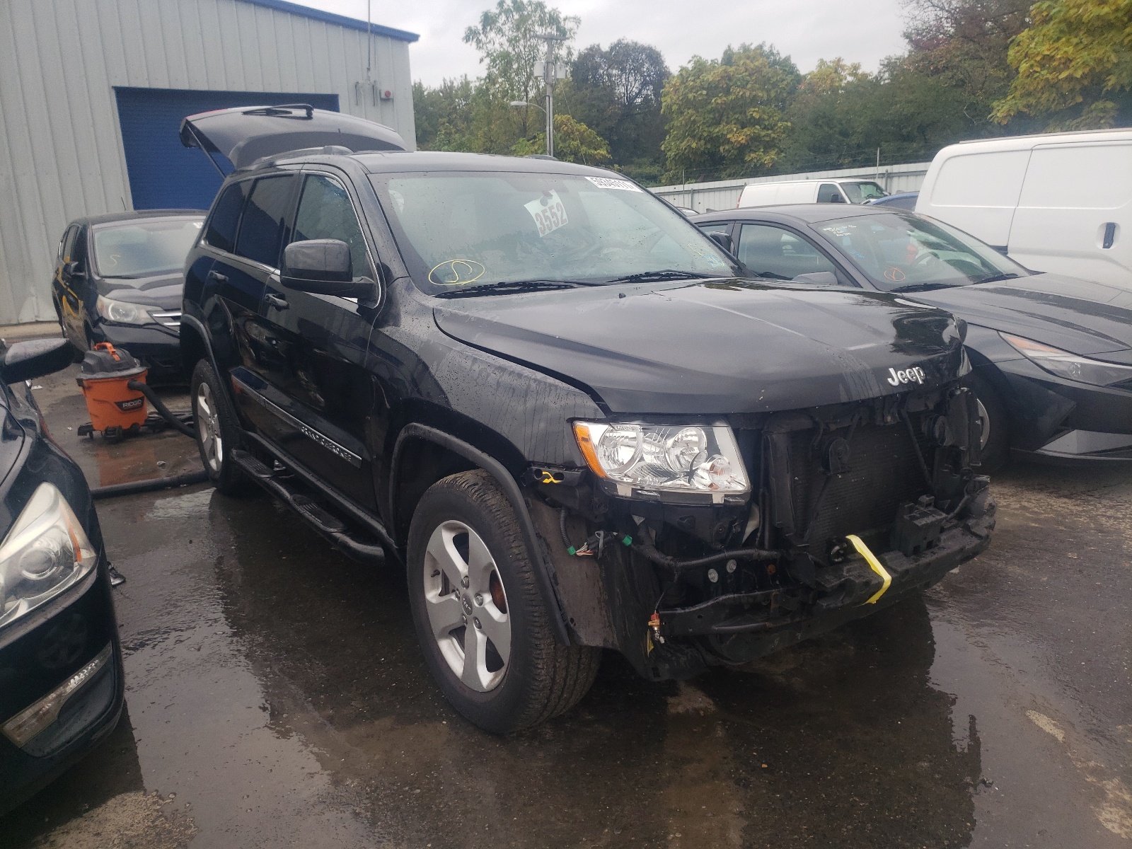 Photo 1 from auction – 2013 JEEP GRAND CHER with VIN 1C4RJFAG8DC506800