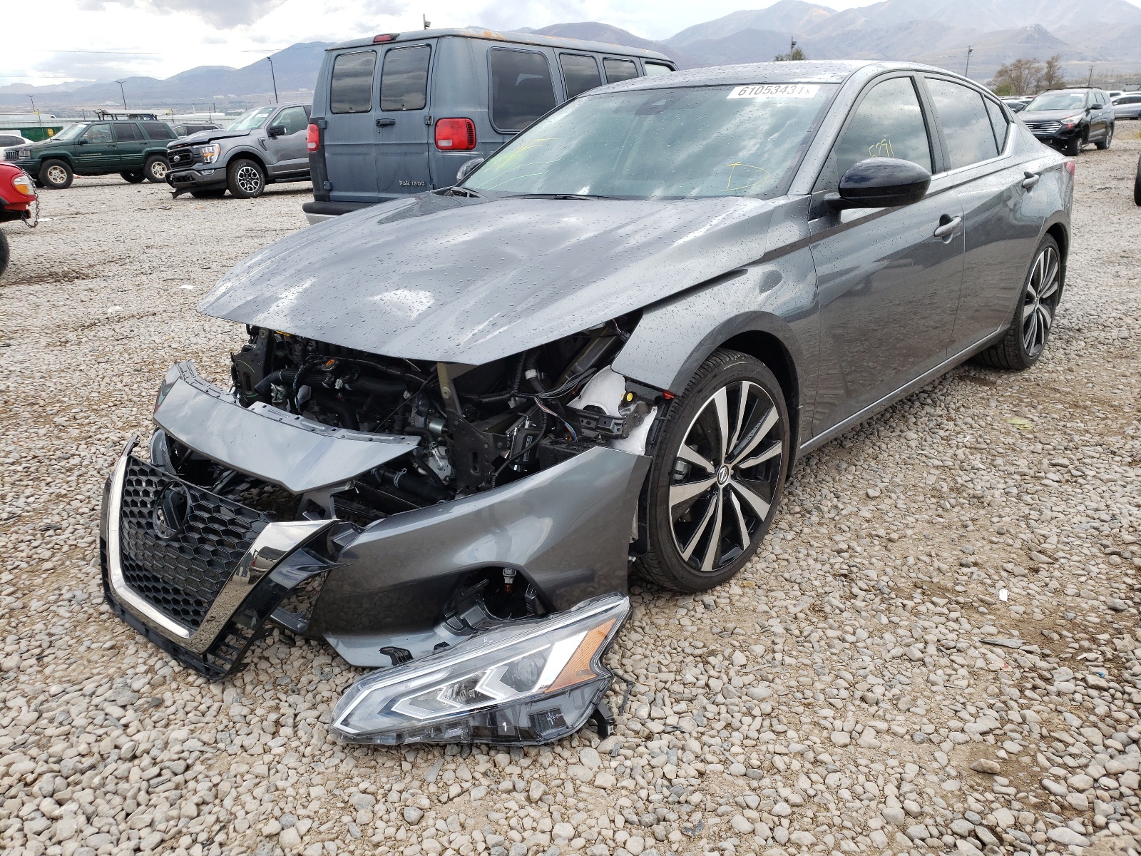 Photo 2 from auction – 2021 NISSAN ALTIMA SR with VIN 1N4BL4CV2MN379919