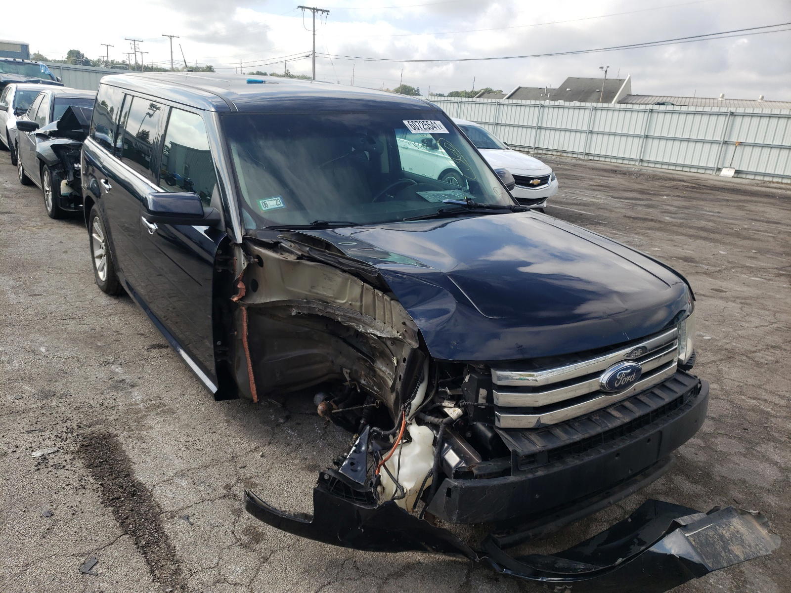 FORD FLEX SEL 2010 with VIN 2FMGK5CCXABA50735 - Photo from auction