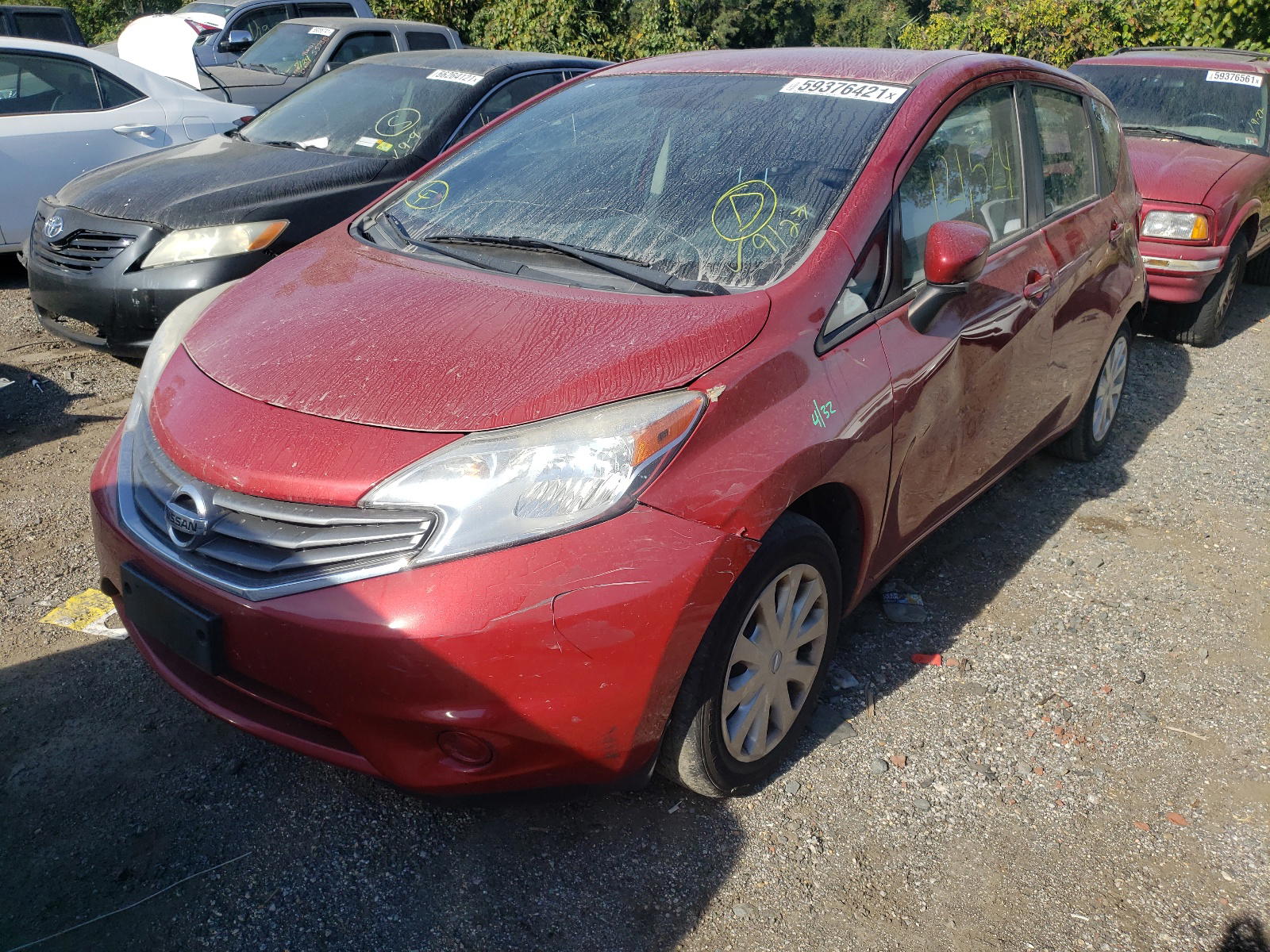 Photo 2 from auction – 2015 NISSAN VERSA NOTE with VIN 3N1CE2CP9FL359512