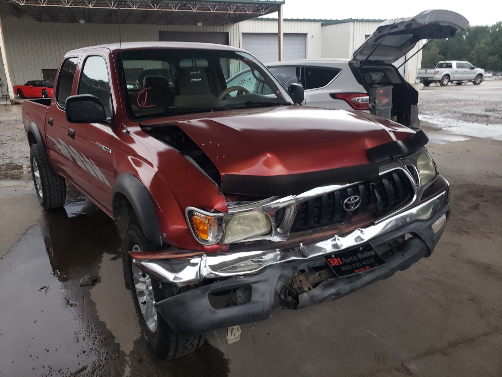 Photo 1 from auction – 2002 TOYOTA TACOMA DOU with VIN 5TEGN92N82Z896497