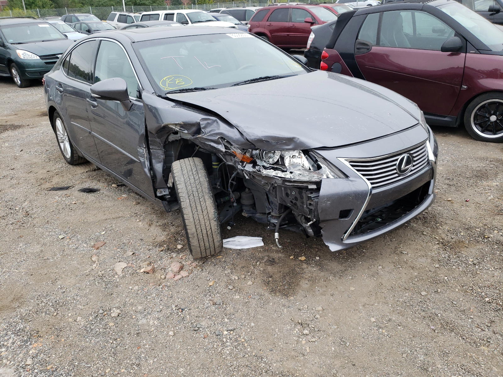 LEXUS ES 350 2014 with VIN JTHBK1GG1E2127491 - Photo from auction