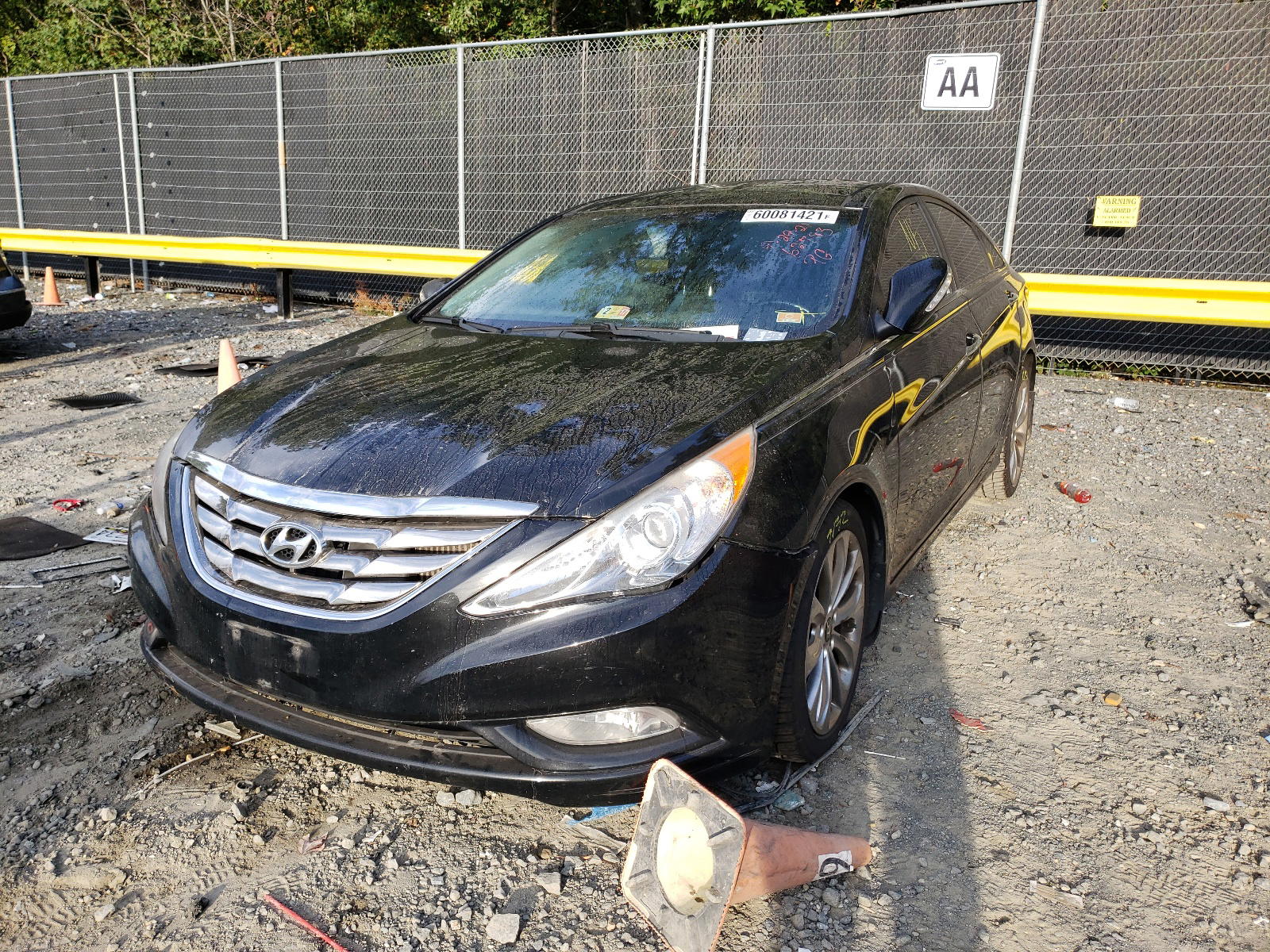 Photo 2 from auction – 2012 HYUNDAI SONATA SE with VIN 5NPEC4AB9CH464772
