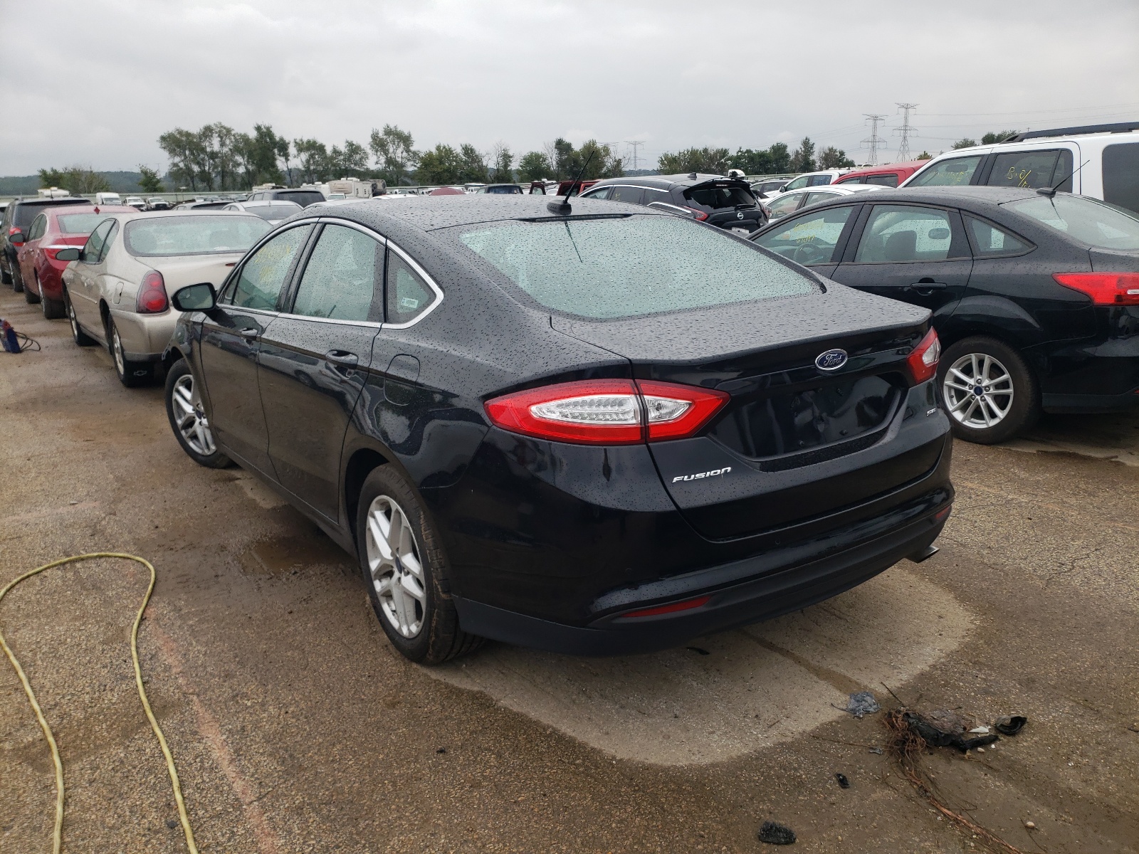 Photo 3 from auction – 2016 FORD FUSION SE with VIN 3FA6P0HD8GR131044
