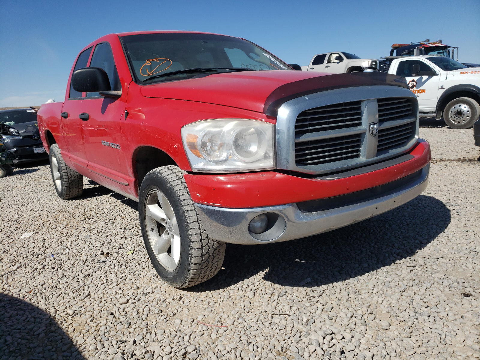 DODGE RAM 1500 2007 with VIN 1D7HU18P27J539423 - Photo from auction