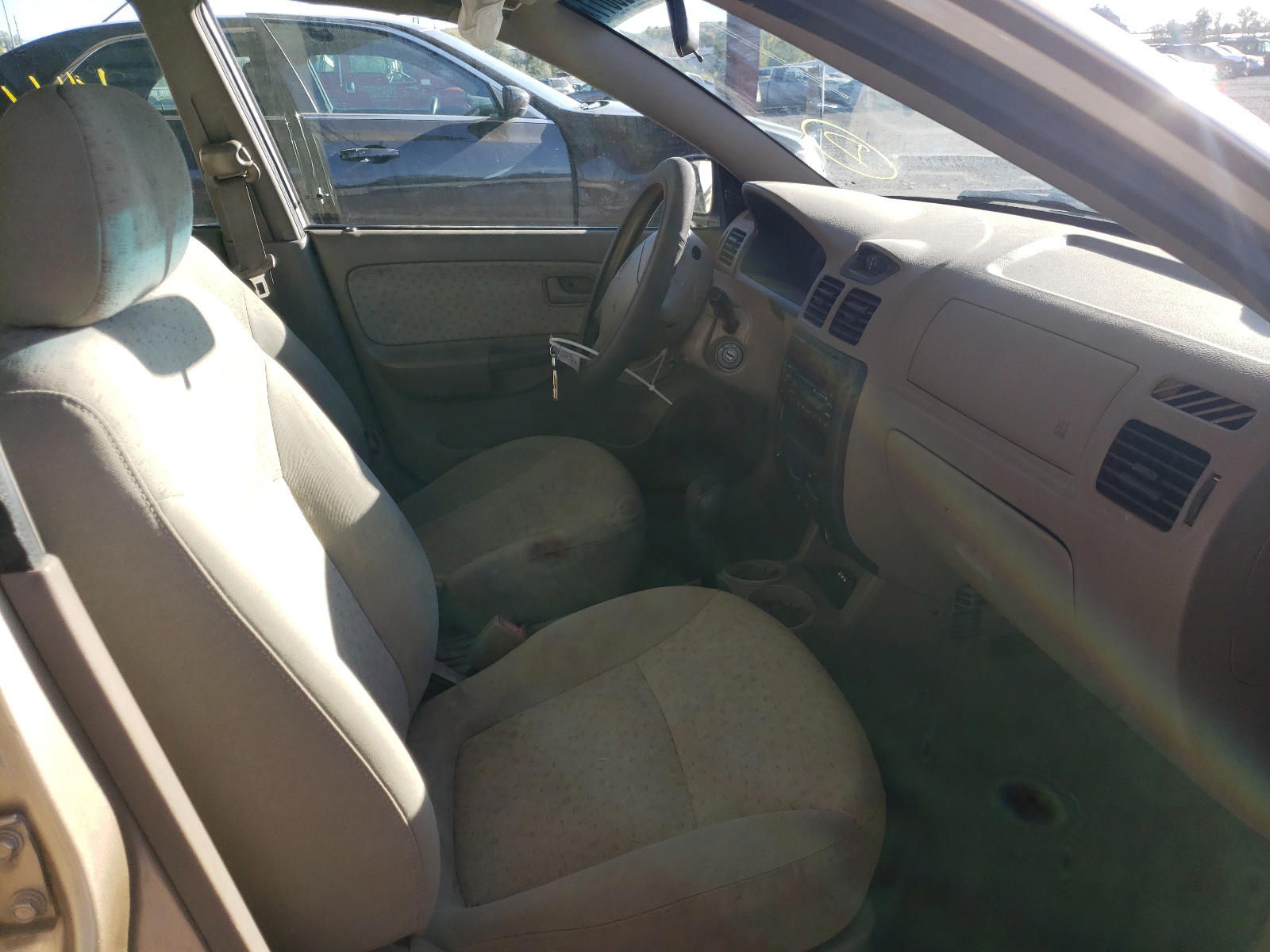 Photo 5 from auction – 2003 KIA RIO with VIN KNADC125X36240789