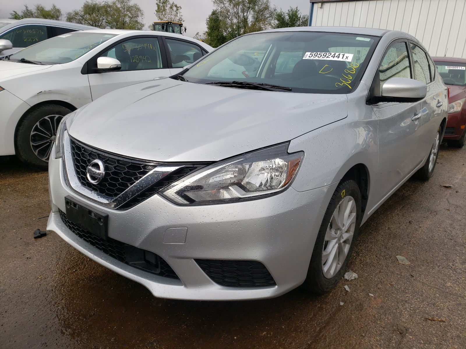Photo 2 from auction – 2019 NISSAN SENTRA S with VIN 3N1AB7AP1KY306820