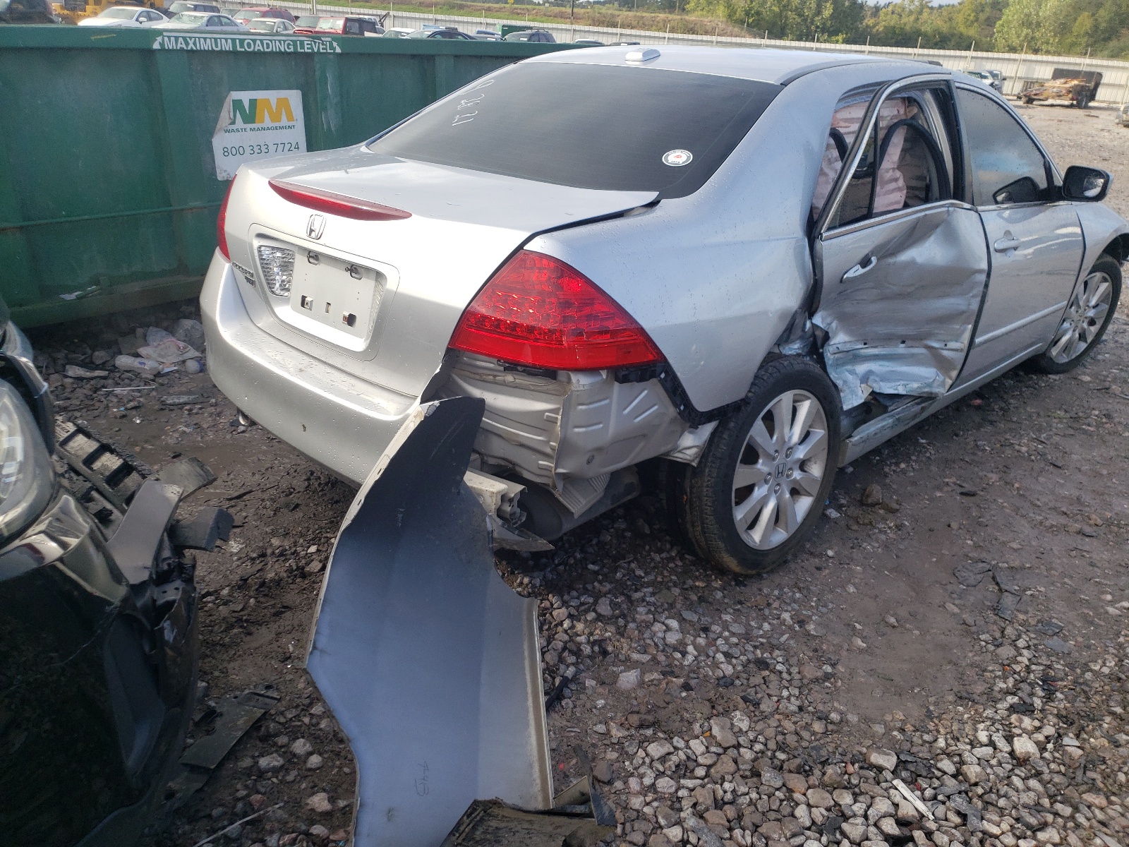 Photo 4 from auction – 2007 HONDA ACCORD EX with VIN 1HGCM66547A040675