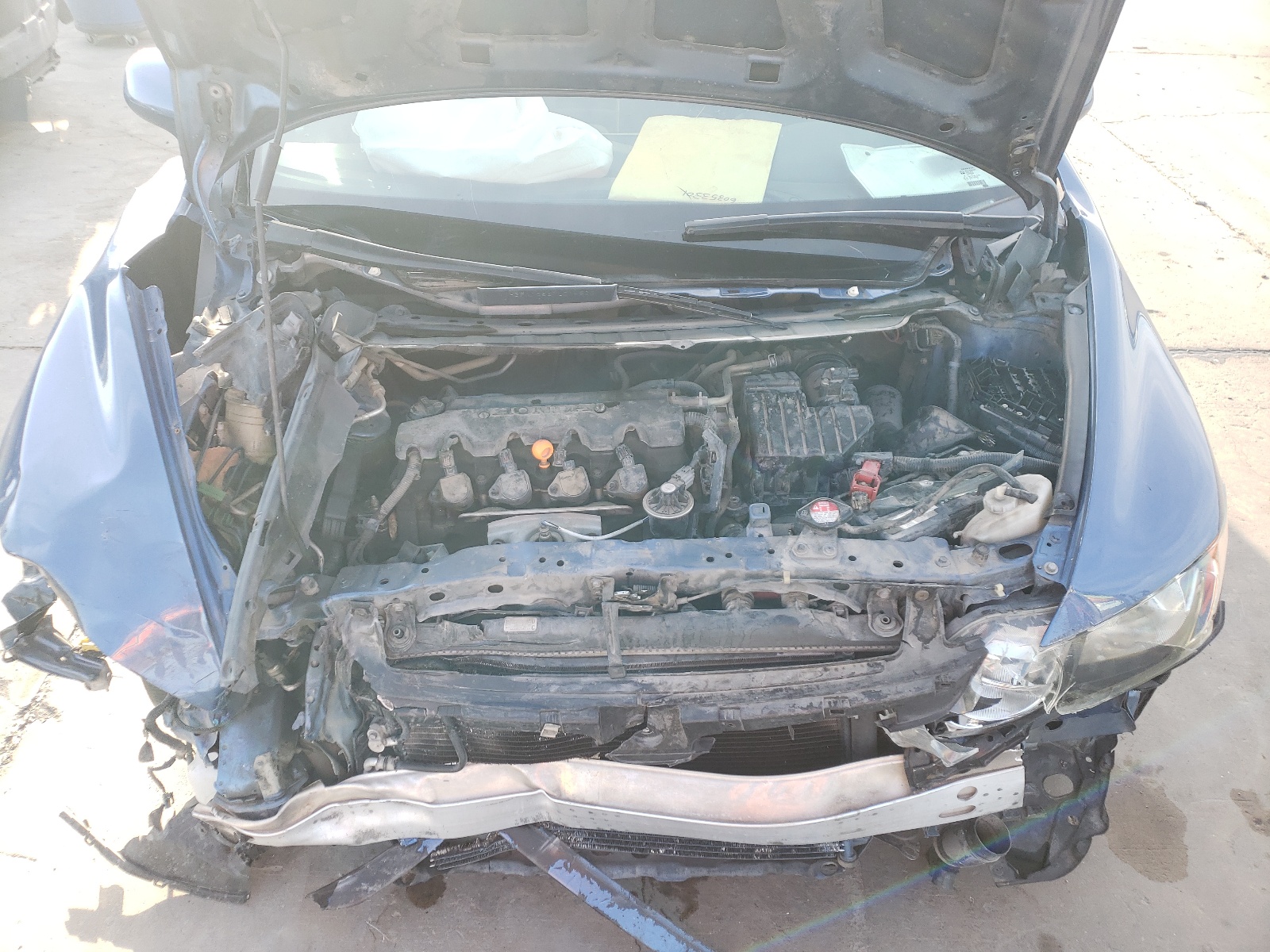 Photo 7 from auction – 2007 HONDA CIVIC LX with VIN 1HGFA16537L014520