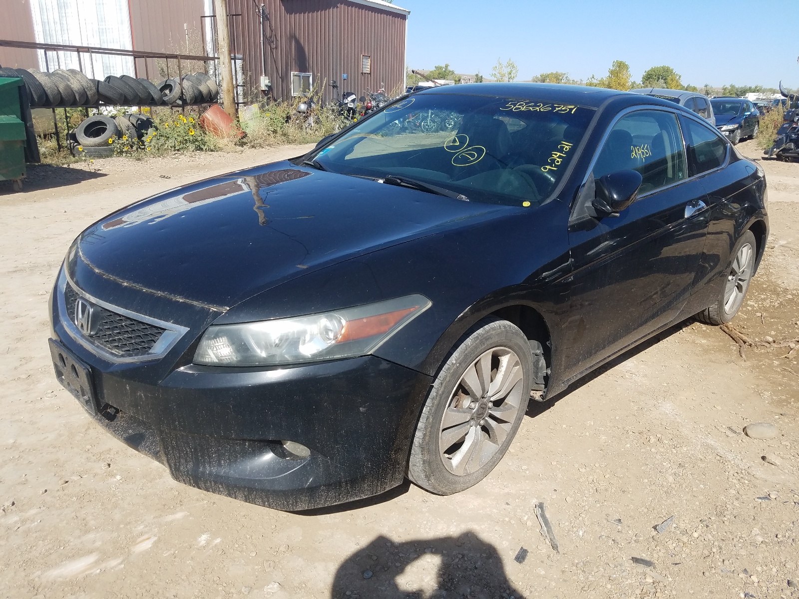 Photo 2 from auction – 2008 HONDA ACCORD EXL with VIN 1HGCS22898A016517