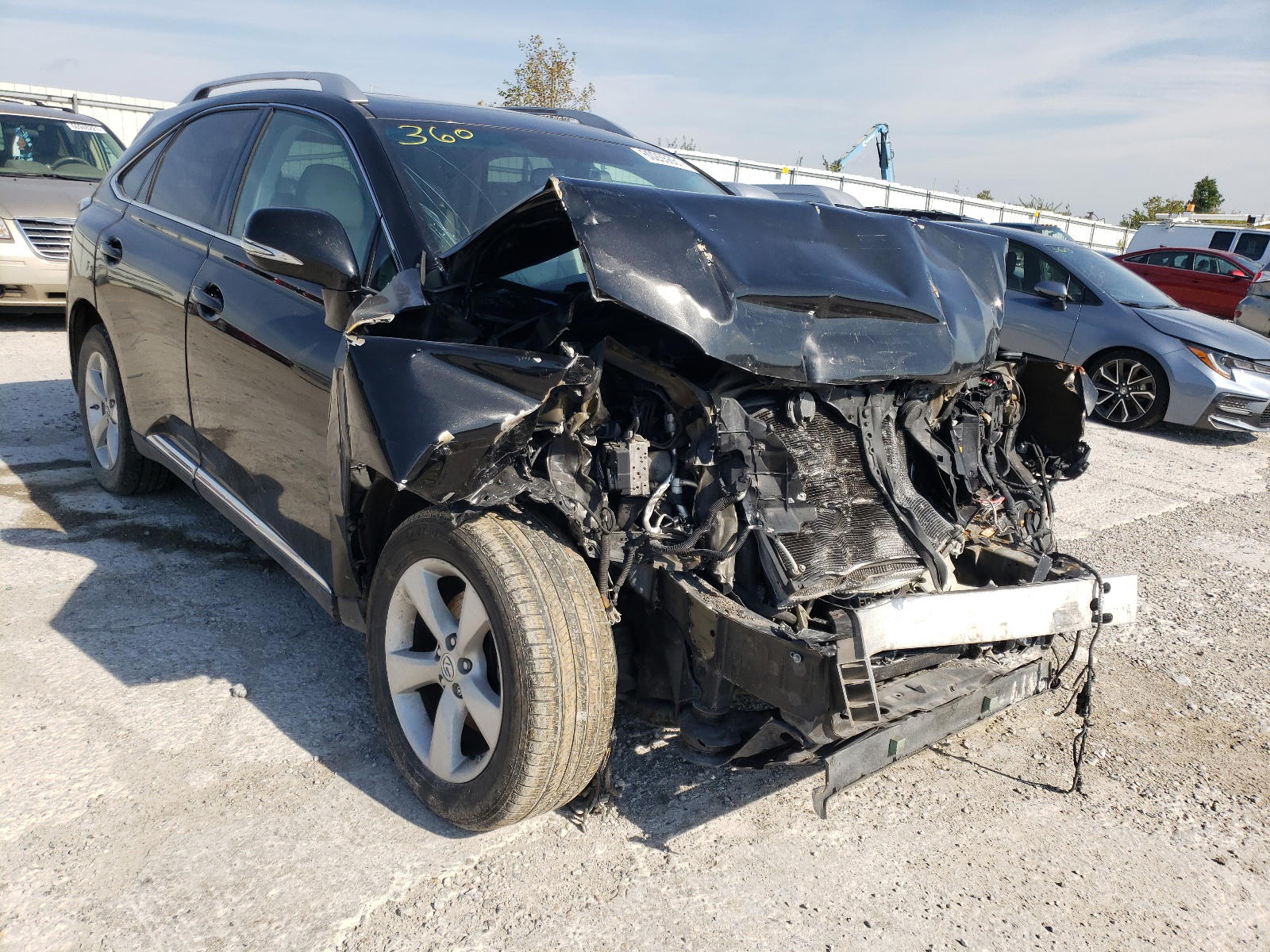Photo 9 from auction – 2012 LEXUS RX 350 with VIN 2T2BK1BA4CC153324