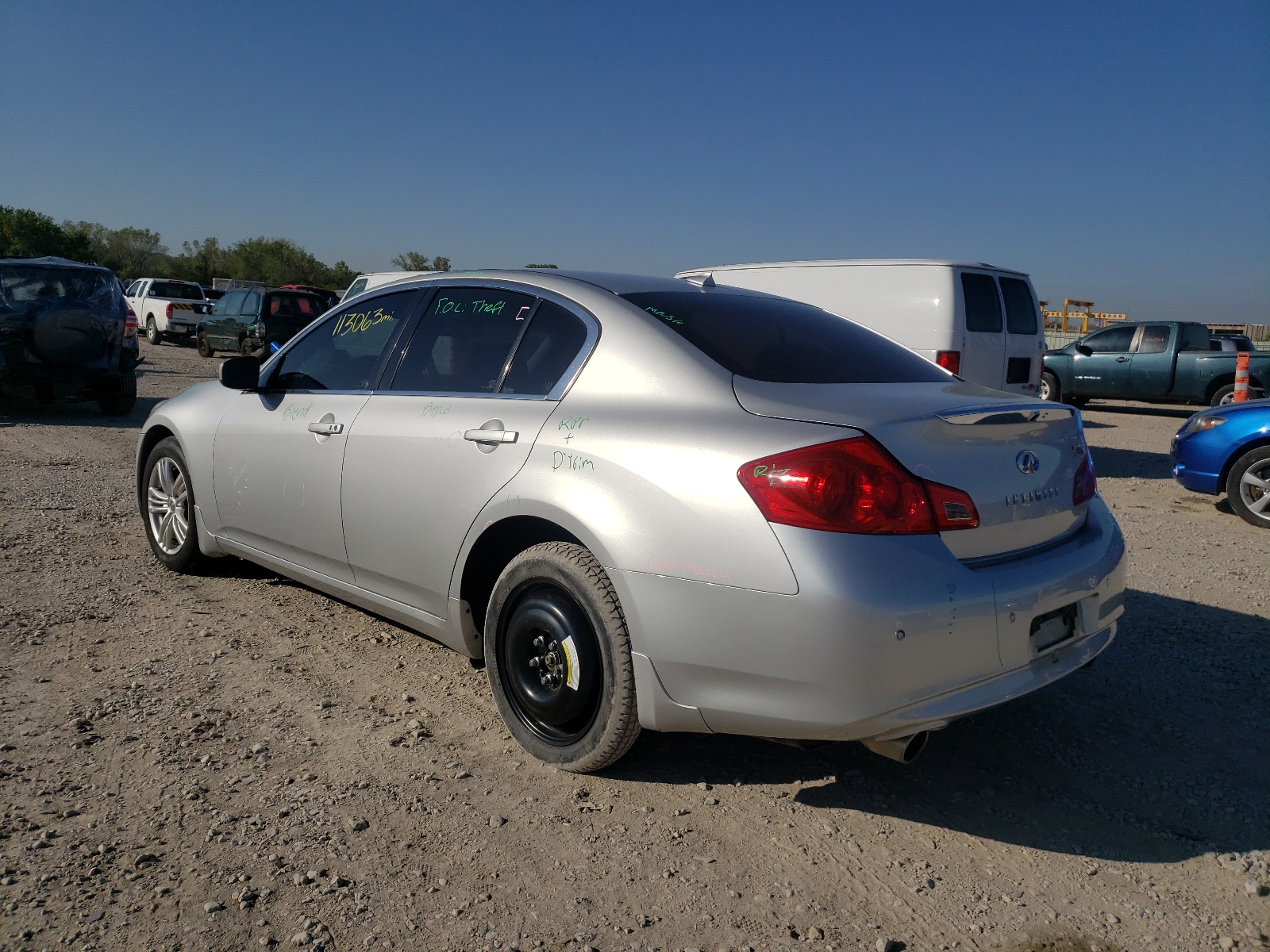 Photo 3 from auction – 2011 INFINITI G37 with VIN JN1CV6AR8BM401793
