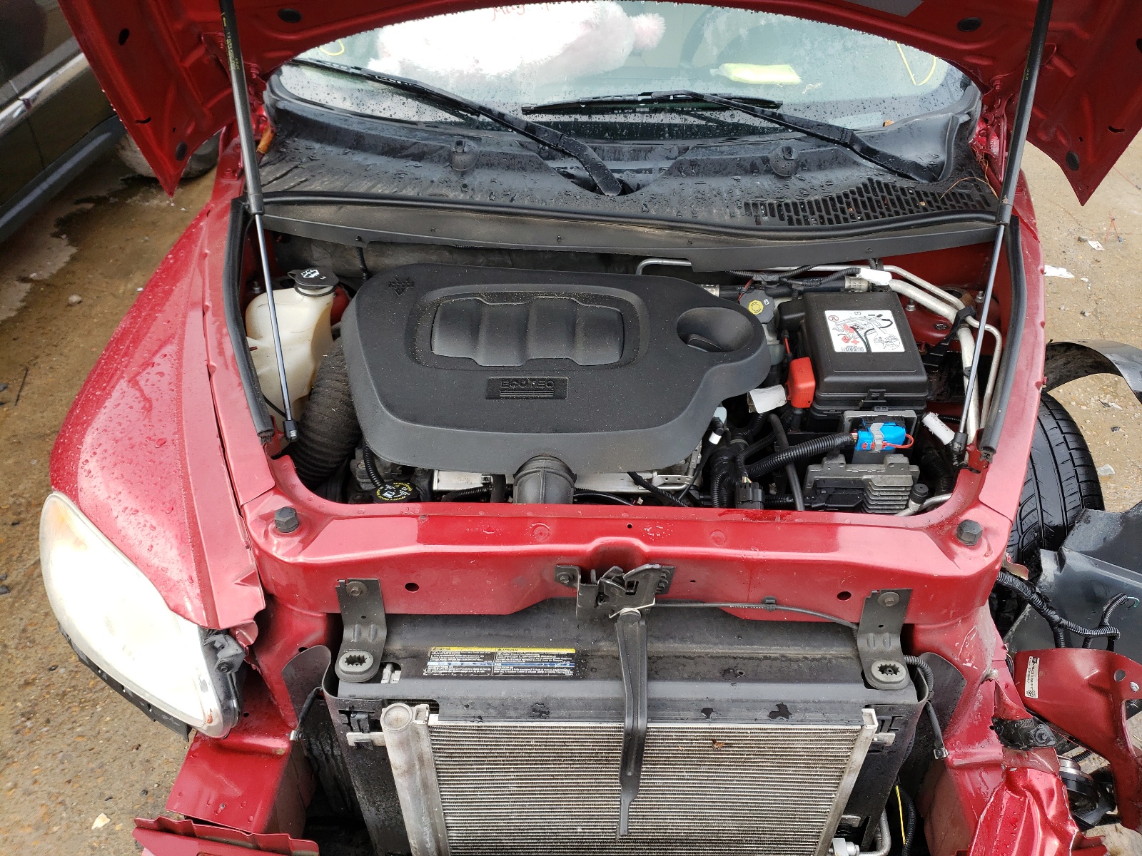 Photo 7 from auction – 2010 CHEVROLET HHR LT with VIN 3GNBACDV1AS643990