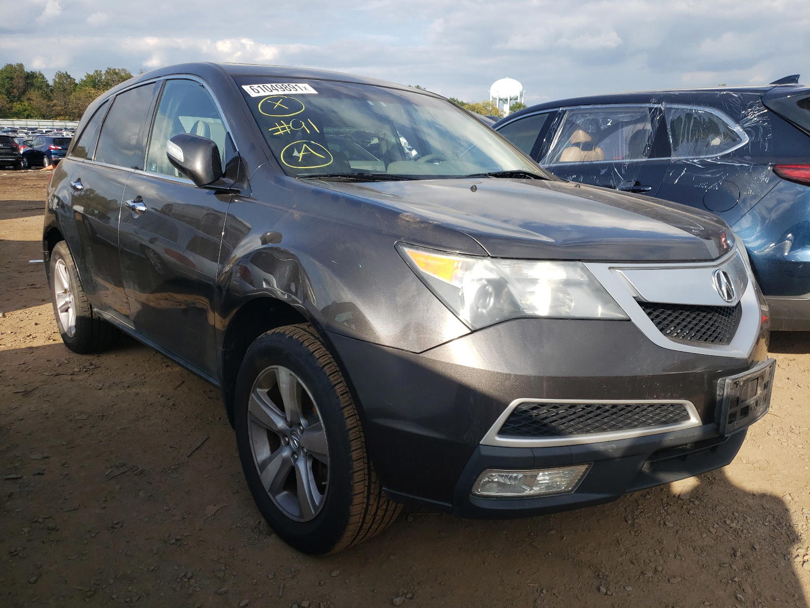 ACURA MDX TECHNO 2012 with VIN 2HNYD2H34CH512808 - Photo from auction