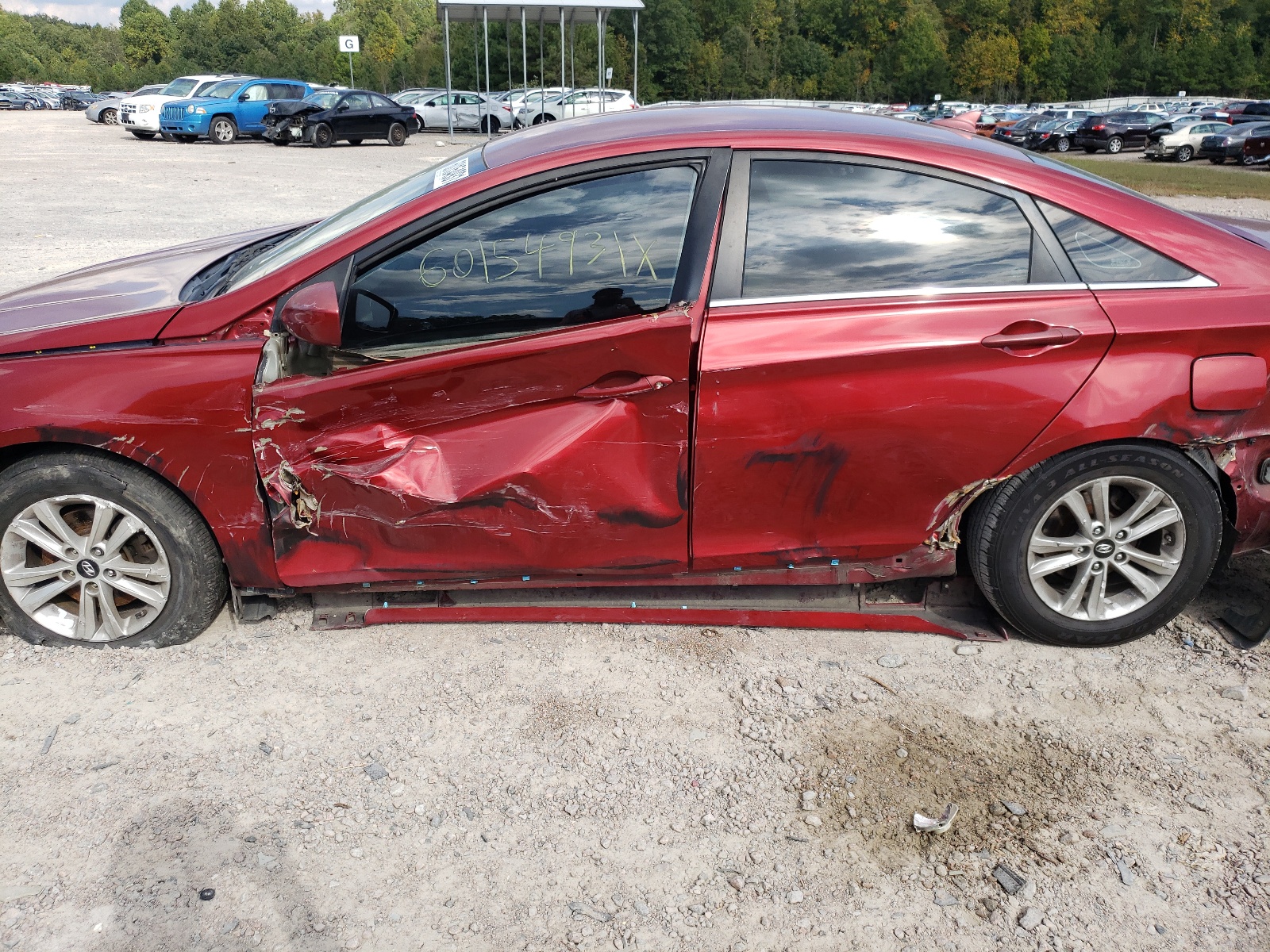 Photo 9 from auction – 2011 HYUNDAI SONATA GLS with VIN 5NPEB4AC7BH100537