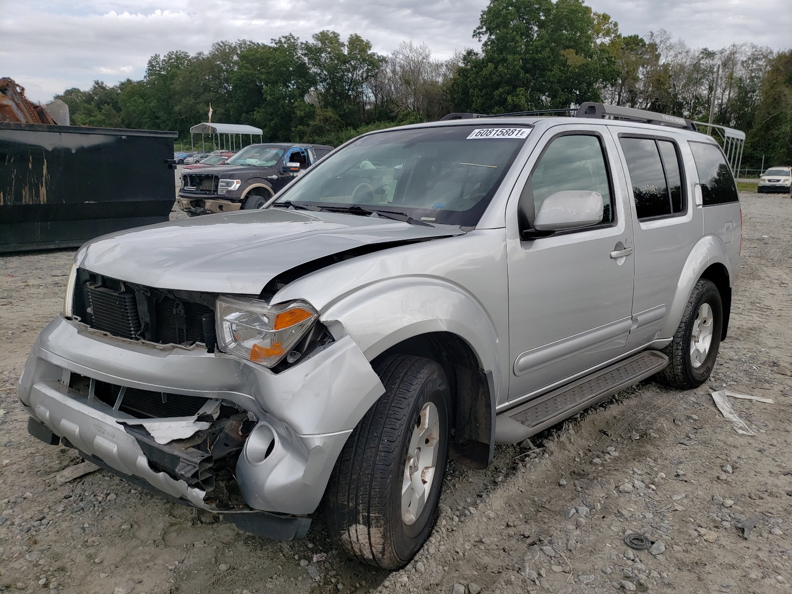 Photo 2 from auction – 2006 NISSAN PATHFINDER with VIN 5N1AR18UX6C650495