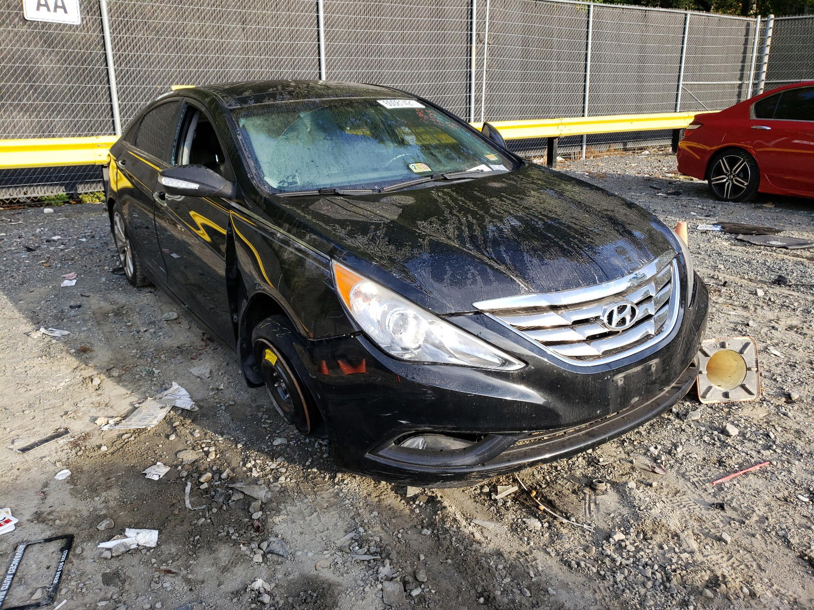 HYUNDAI SONATA SE 2012 with VIN 5NPEC4AB9CH464772 - Photo from auction