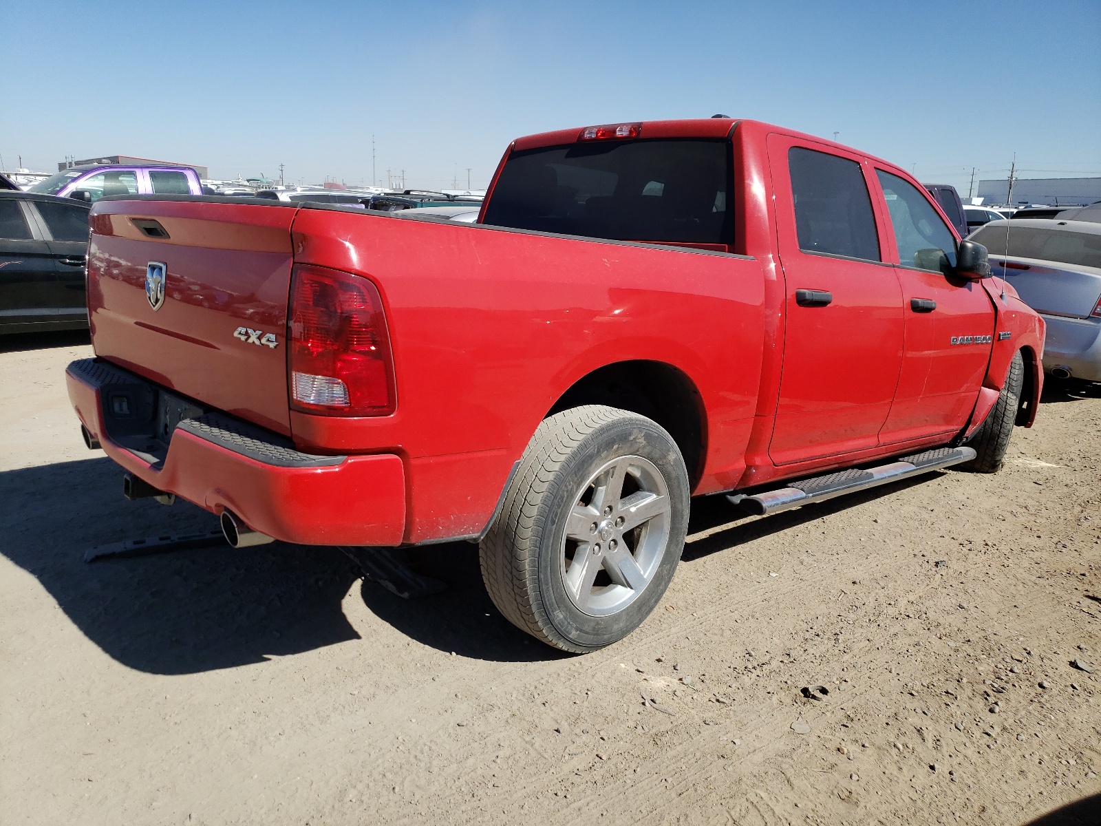 Фото 4 с аукциона – 2012 DODGE RAM 1500 S с VIN 1C6RD7KT9CS176914