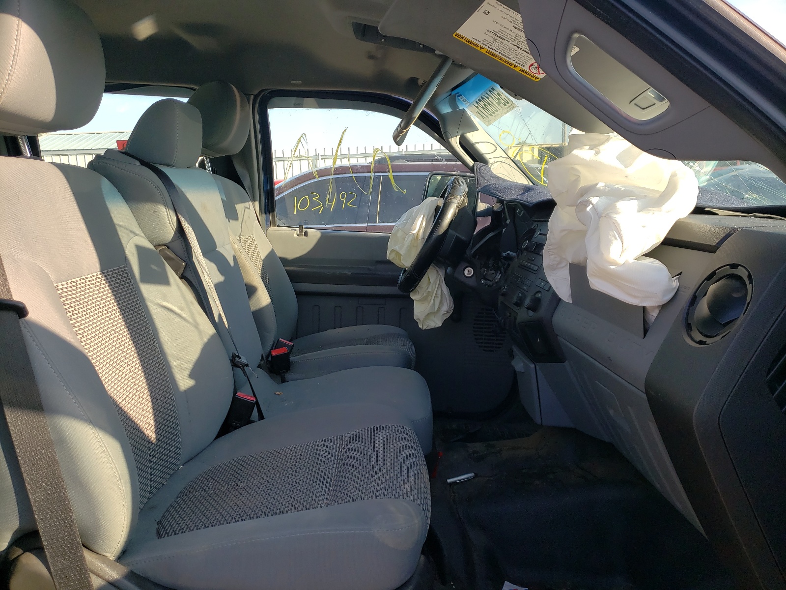 Photo 5 from auction – 2011 FORD F350 SUPER with VIN 1FT8W3BT1BEA74561