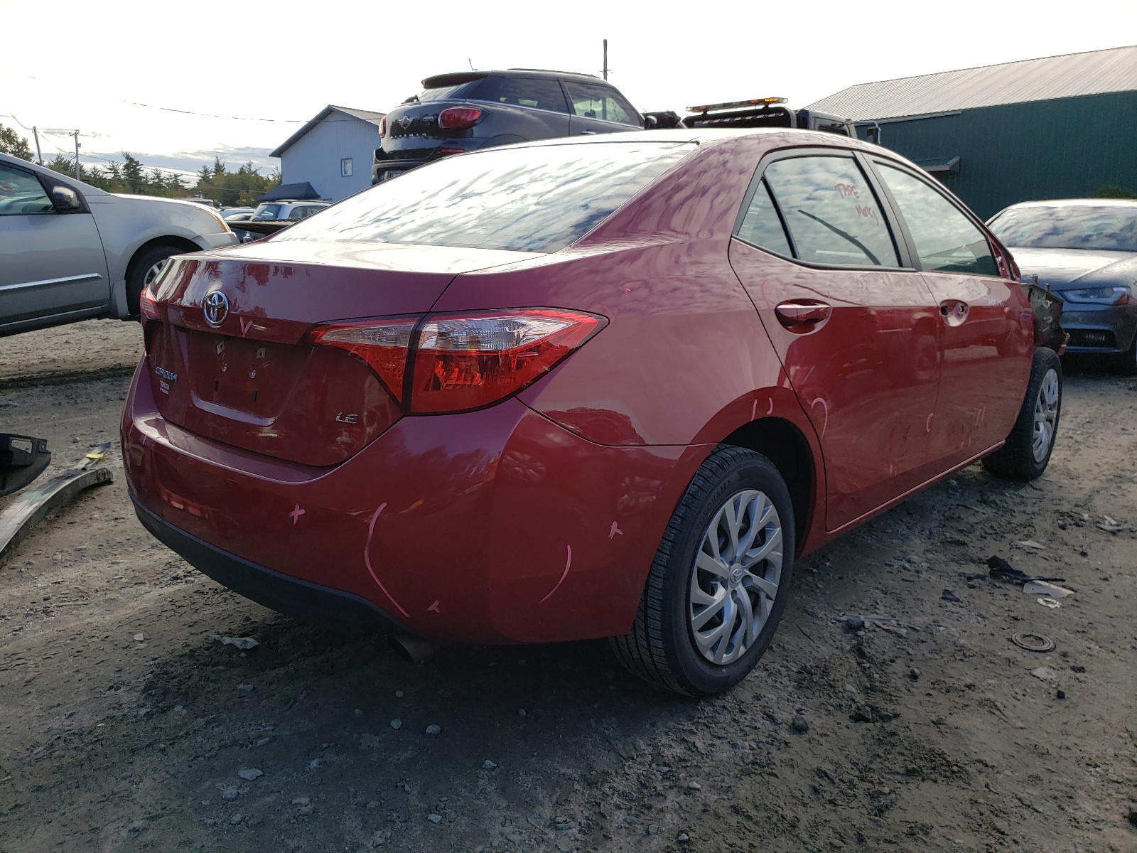 Photo 4 from auction – 2017 TOYOTA COROLLA L with VIN 2T1BURHEXHC839804