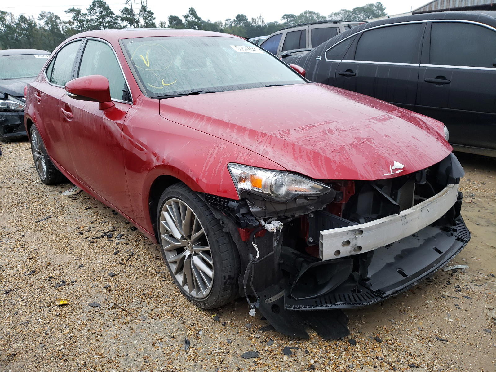 LEXUS IS 250 2015 with VIN JTHBF1D26F5054860 - Photo from auction