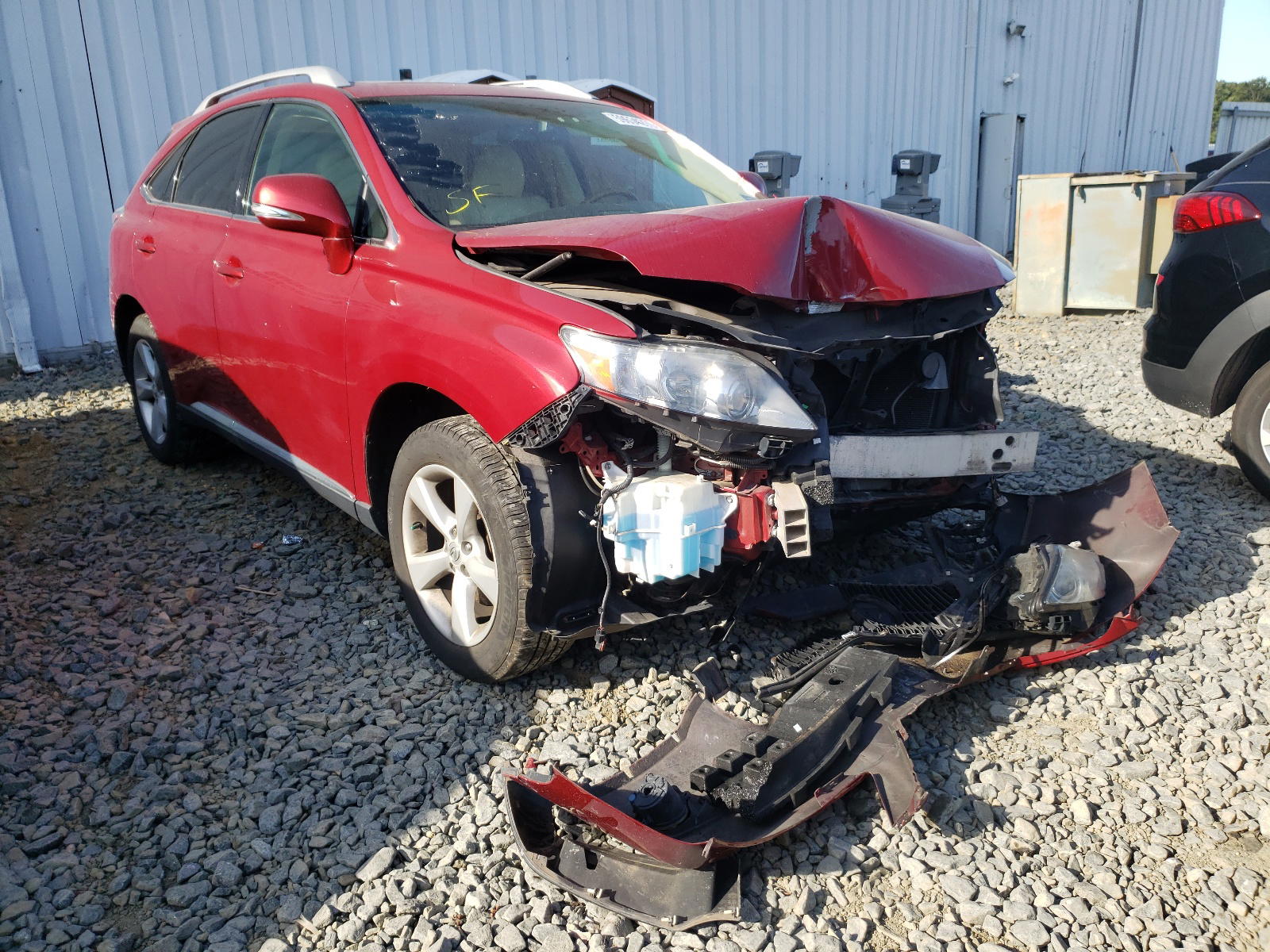 LEXUS RX 350 2010 with VIN 2T2BK1BA7AC042926 - Photo from auction