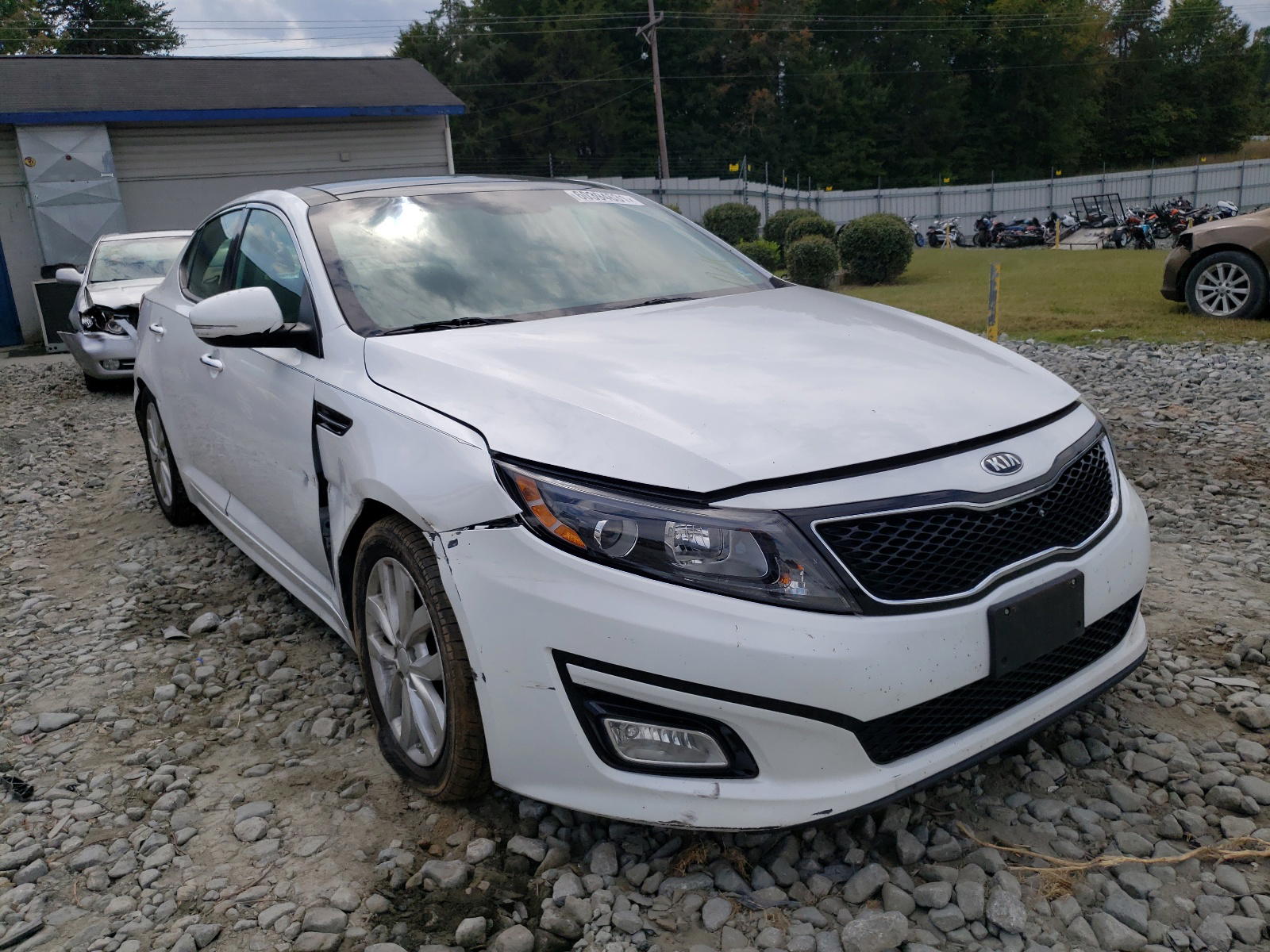 KIA OPTIMA EX 2015 with VIN 5XXGN4A78FG443166 - Photo from auction