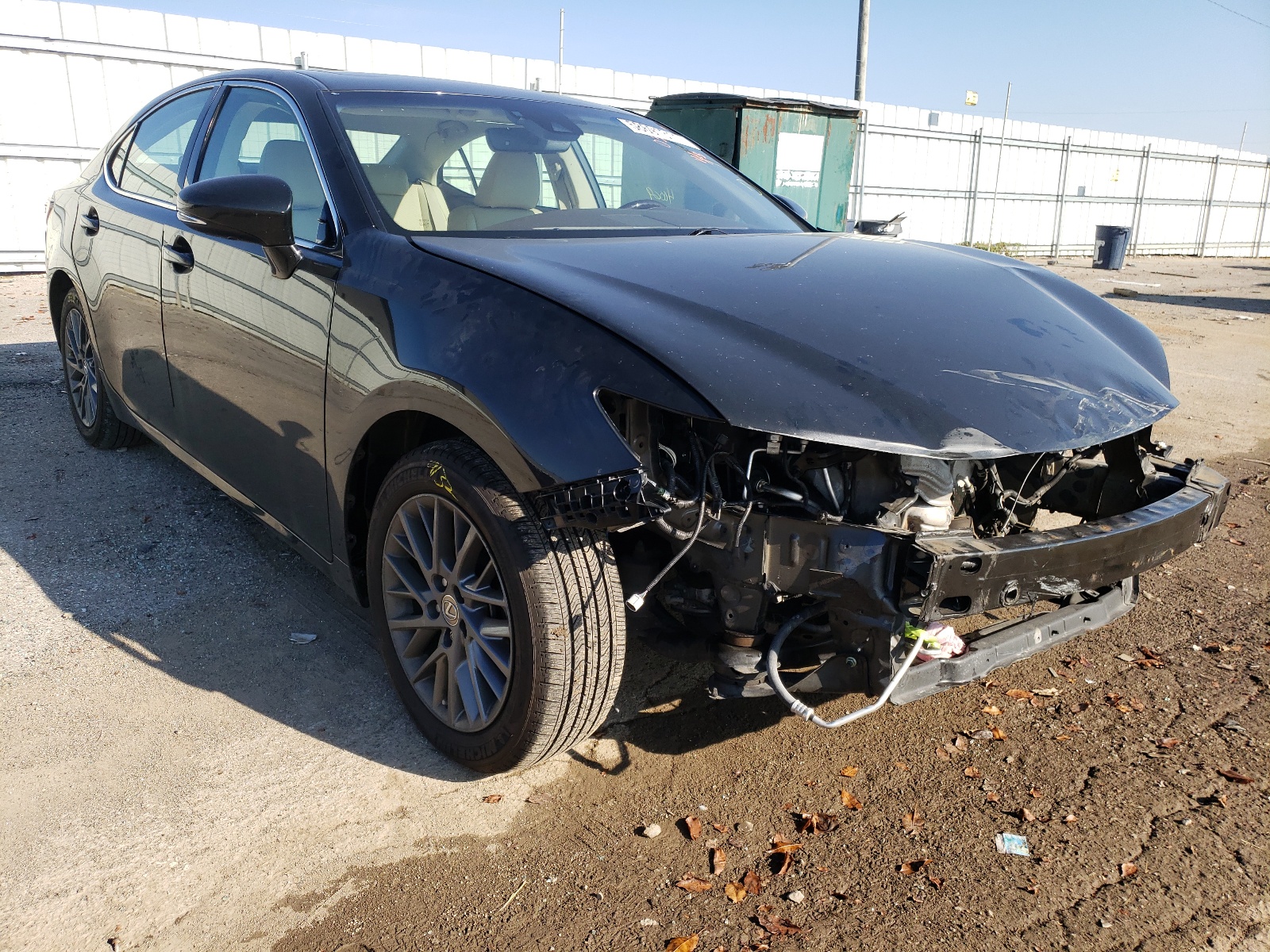 LEXUS ES 350 2018 with VIN 58ABK1GG3JU110373 - Photo from auction