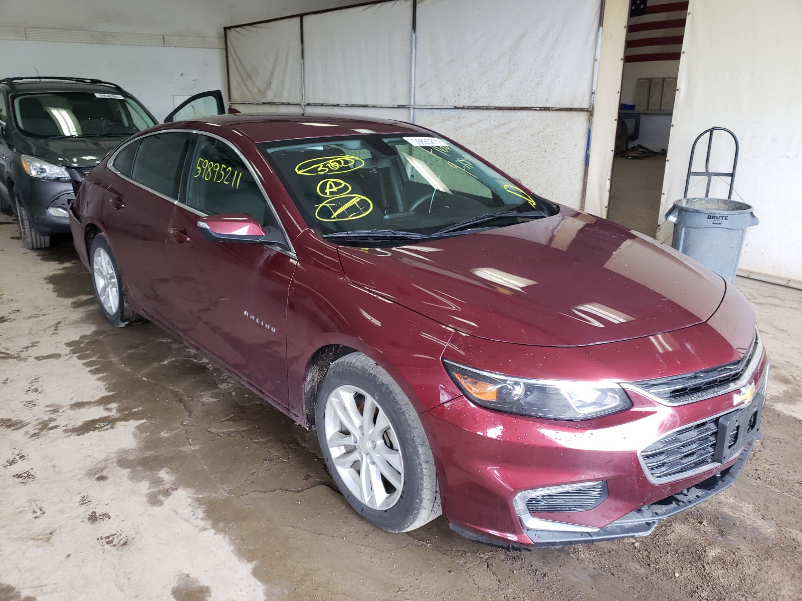CHEVROLET MALIBU LT 2016 with VIN 1G1ZE5ST6GF187449 - Photo from auction