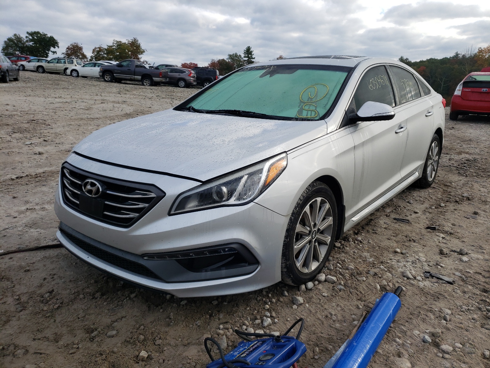 Photo 2 from auction – 2017 HYUNDAI SONATA SPO with VIN 5NPE34AF5HH476864