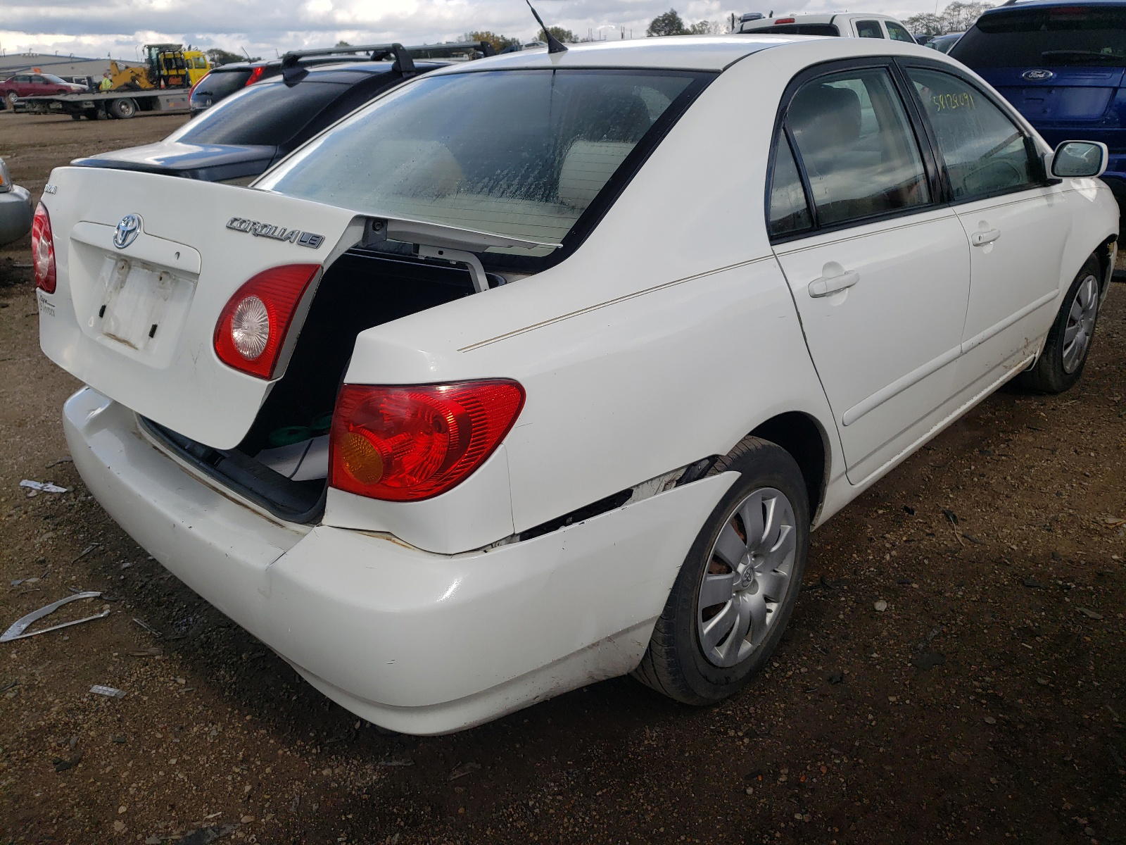 Photo 4 from auction – 2003 TOYOTA COROLLA CE with VIN JTDBR32E330028596