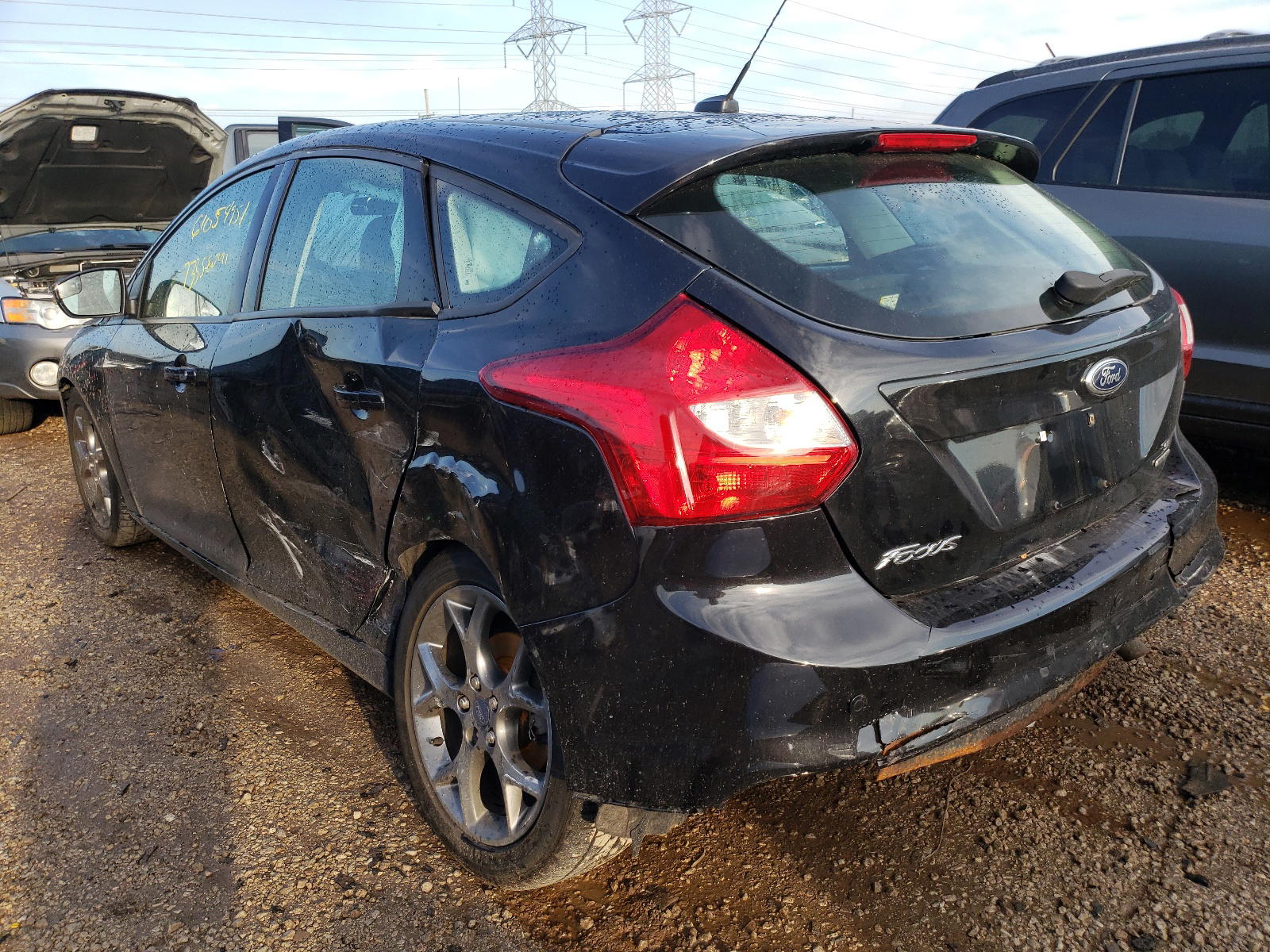Photo 3 from auction – 2013 FORD FOCUS SE with VIN 1FADP3K25DL199408