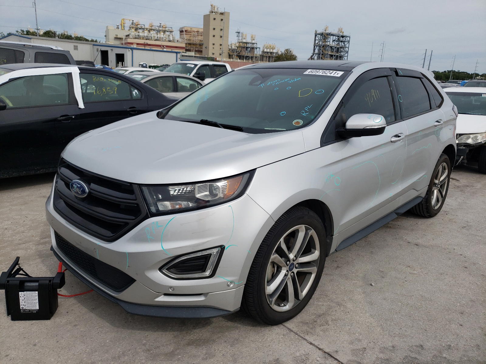 Photo 2 from auction – 2015 FORD EDGE SPORT with VIN 2FMTK4AP1FBB94891
