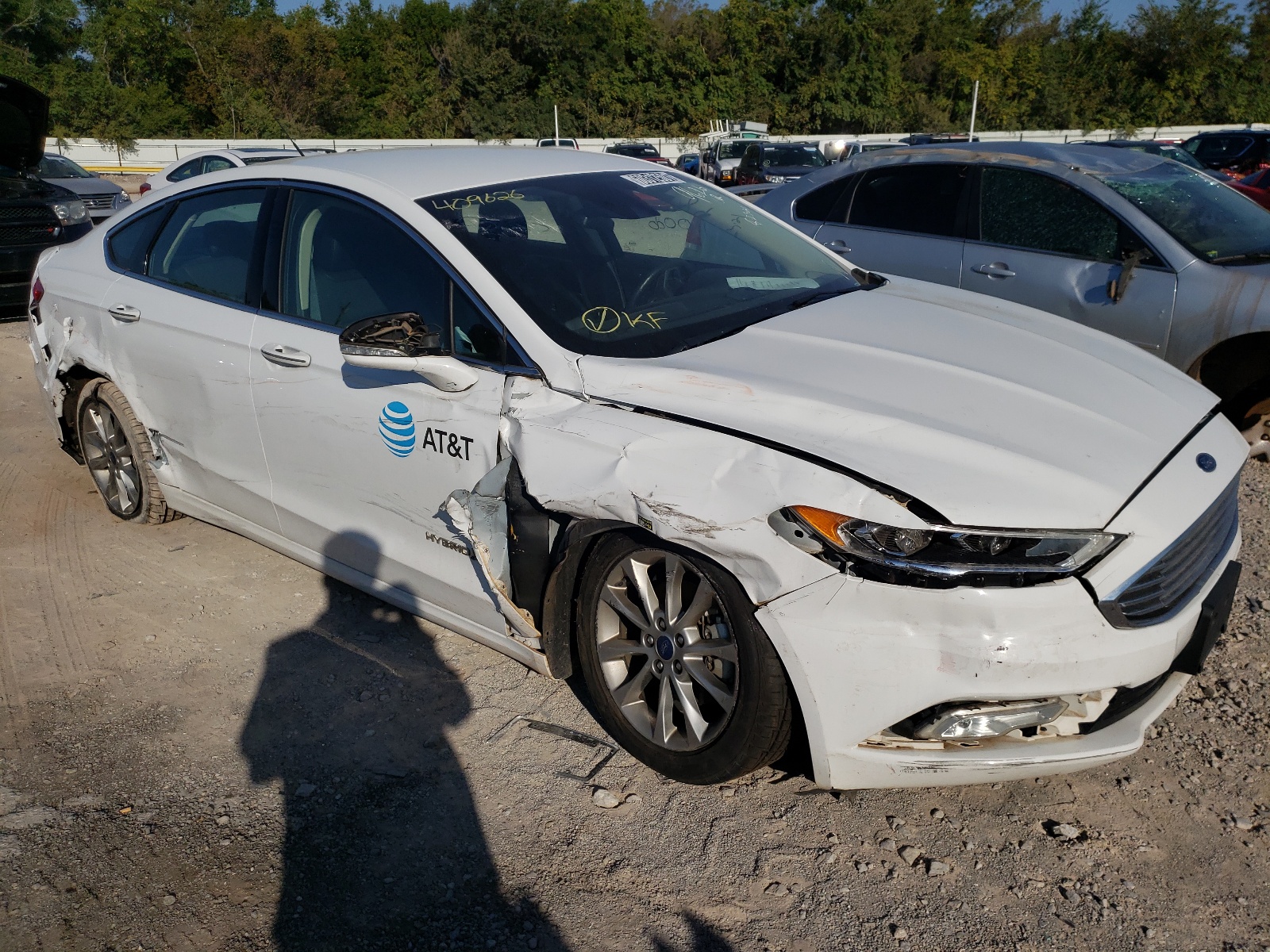 Photo 9 from auction – 2017 FORD FUSION SE with VIN 3FA6P0LU6HR409626