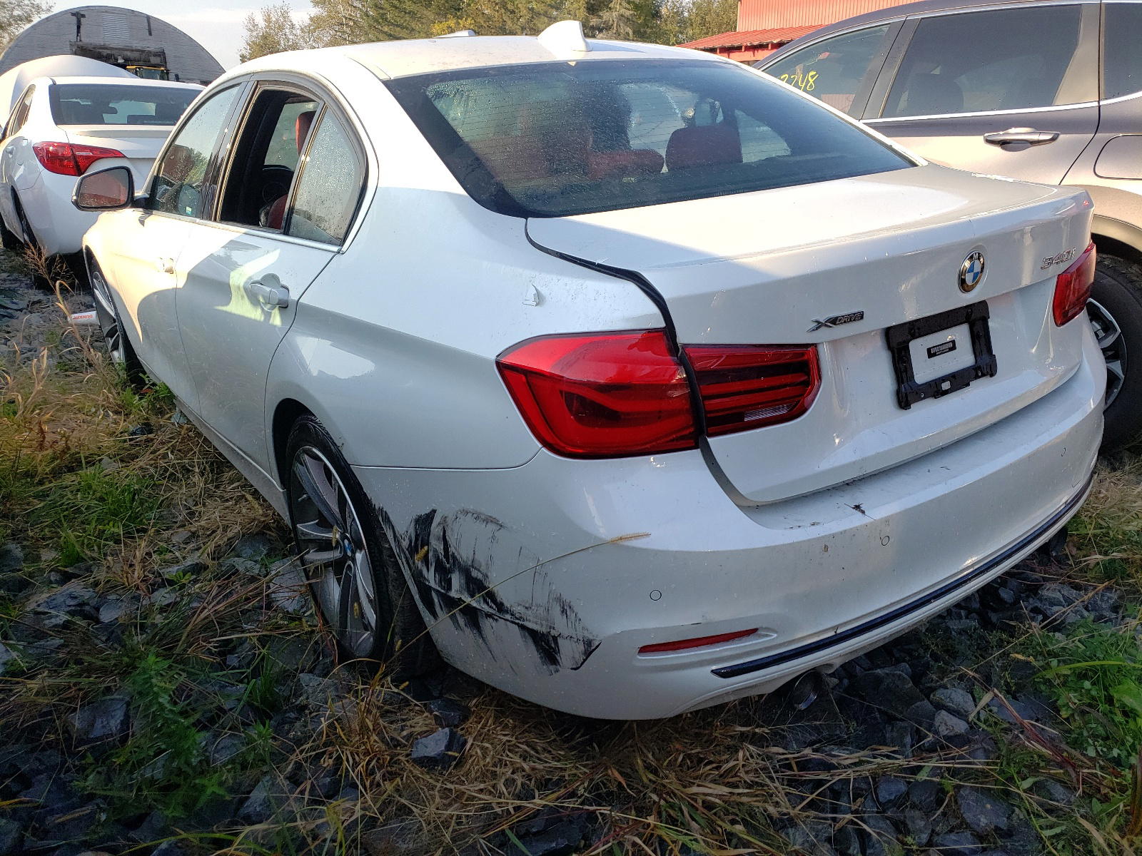 Photo 3 from auction – 2018 BMW 340 XI with VIN WBA8B7C51JA586035