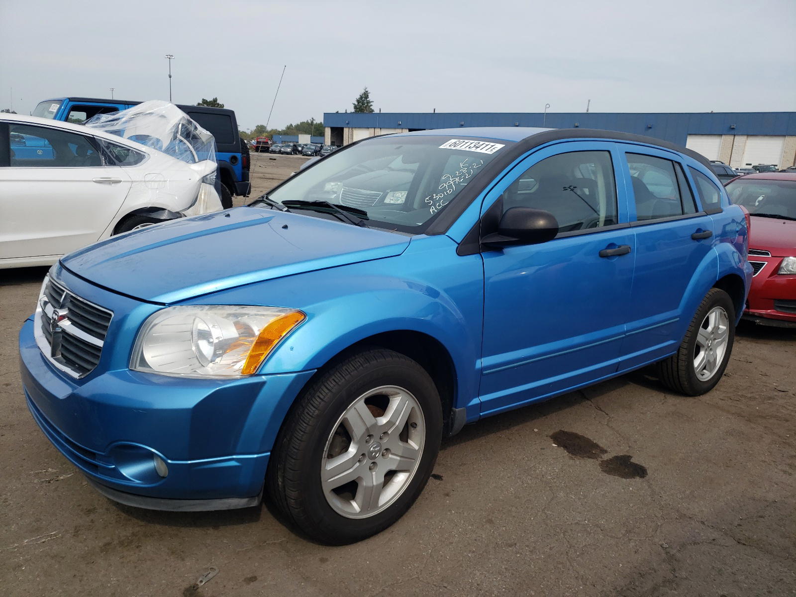 Photo 2 from auction – 2008 DODGE CALIBER SX with VIN 1B3HB48B28D530101