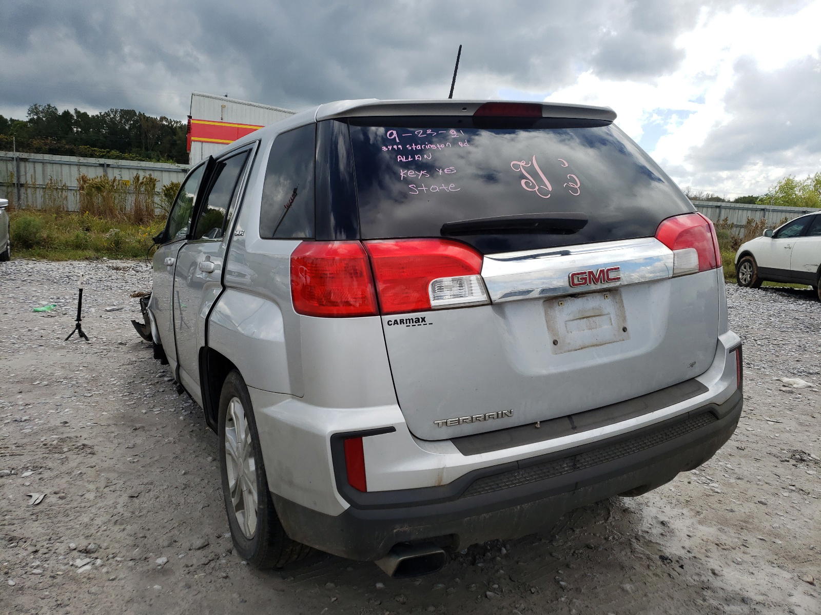 Photo 3 from auction – 2017 GMC TERRAIN SL with VIN 2GKALMEKXH6282801
