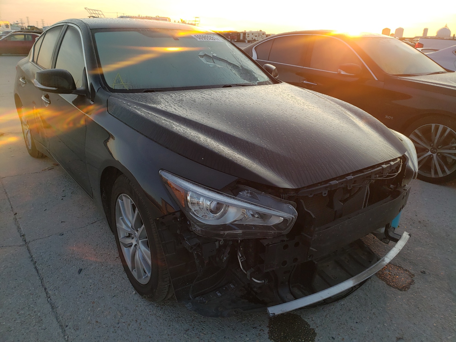 Photo 1 from auction – 2015 INFINITI Q50 BASE with VIN JN1BV7AP3FM358633