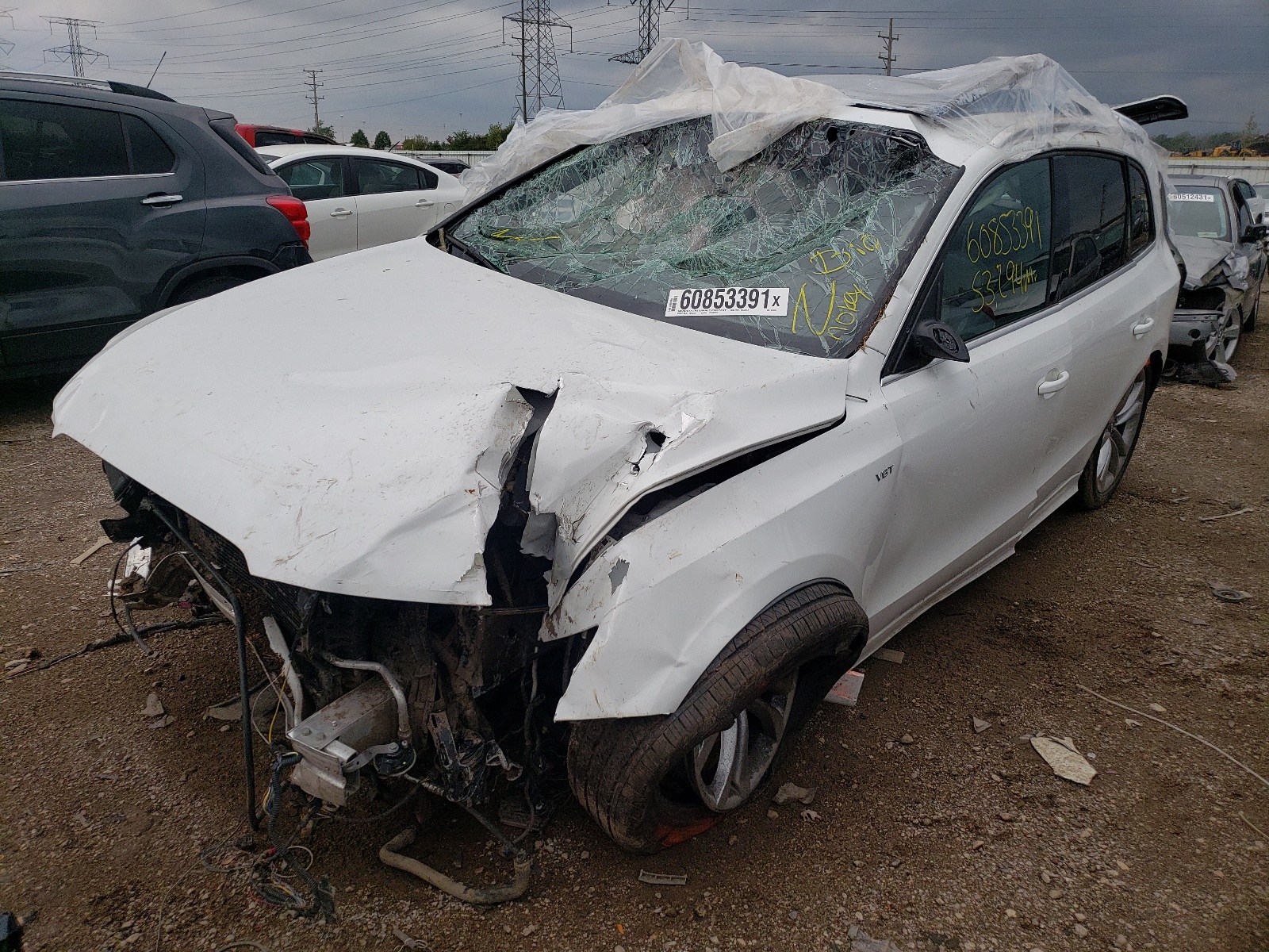 Photo 2 from auction – 2014 AUDI SQ5 PRESTI with VIN WA1VGAFP3EA037633