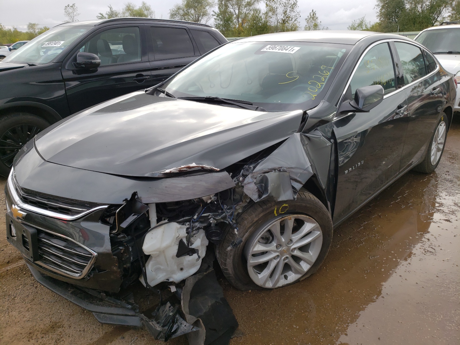 Photo 2 from auction – 2018 CHEVROLET MALIBU LT with VIN 1G1ZD5ST1JF202269
