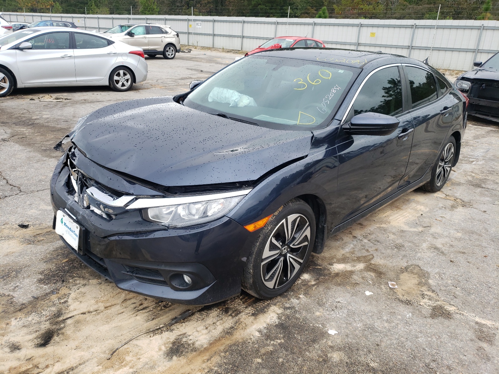 Photo 2 from auction – 2017 HONDA CIVIC EX with VIN 2HGFC1F31HH631292